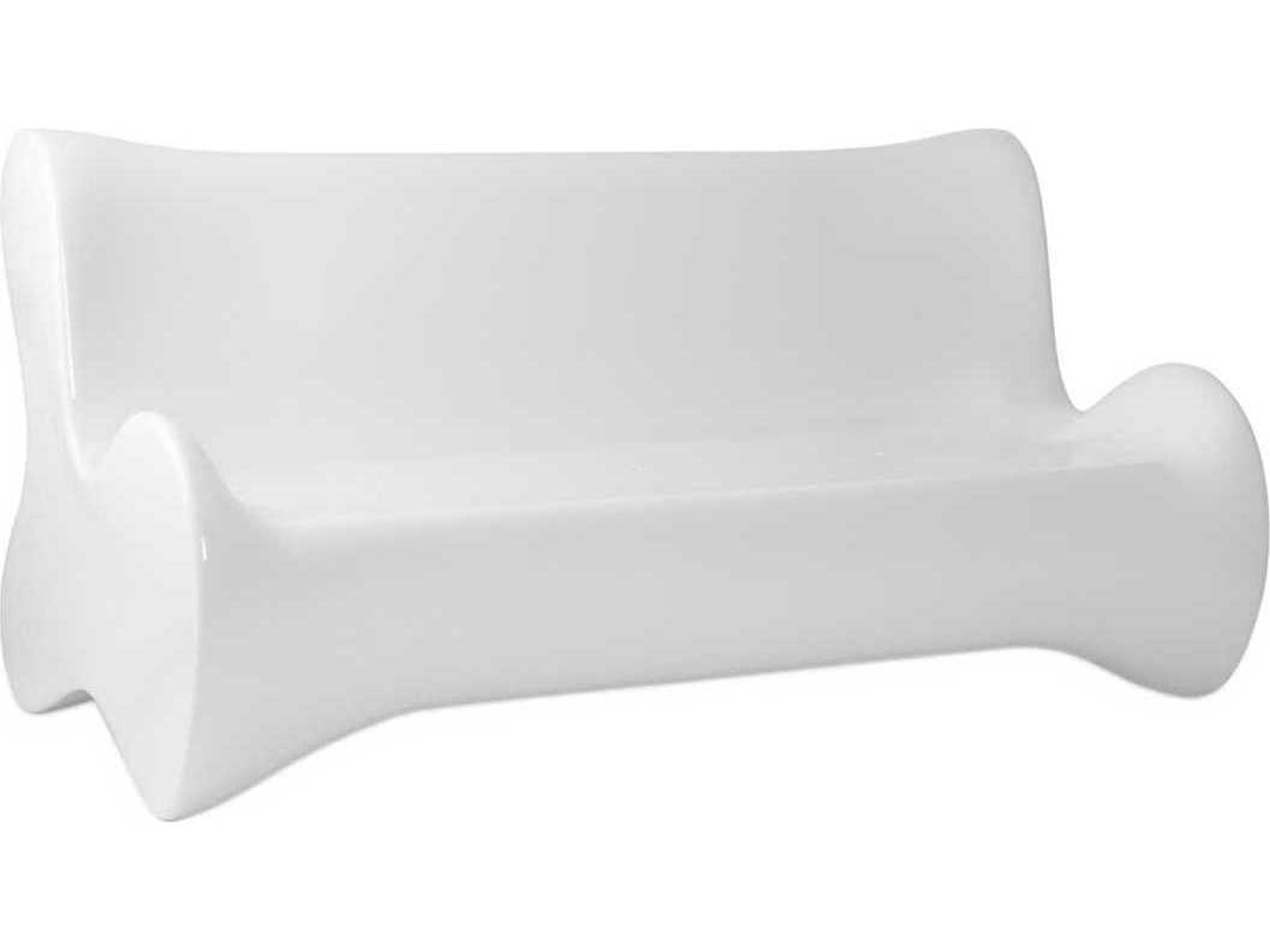 Pal White Matte Sofa