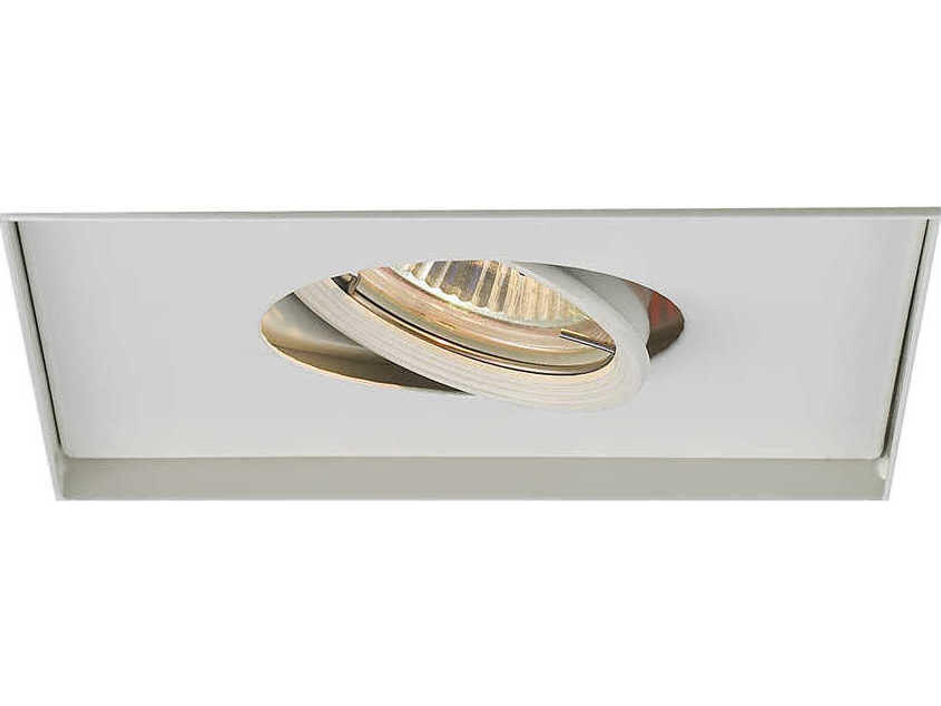 White LED Geometric Linear Recessed Light