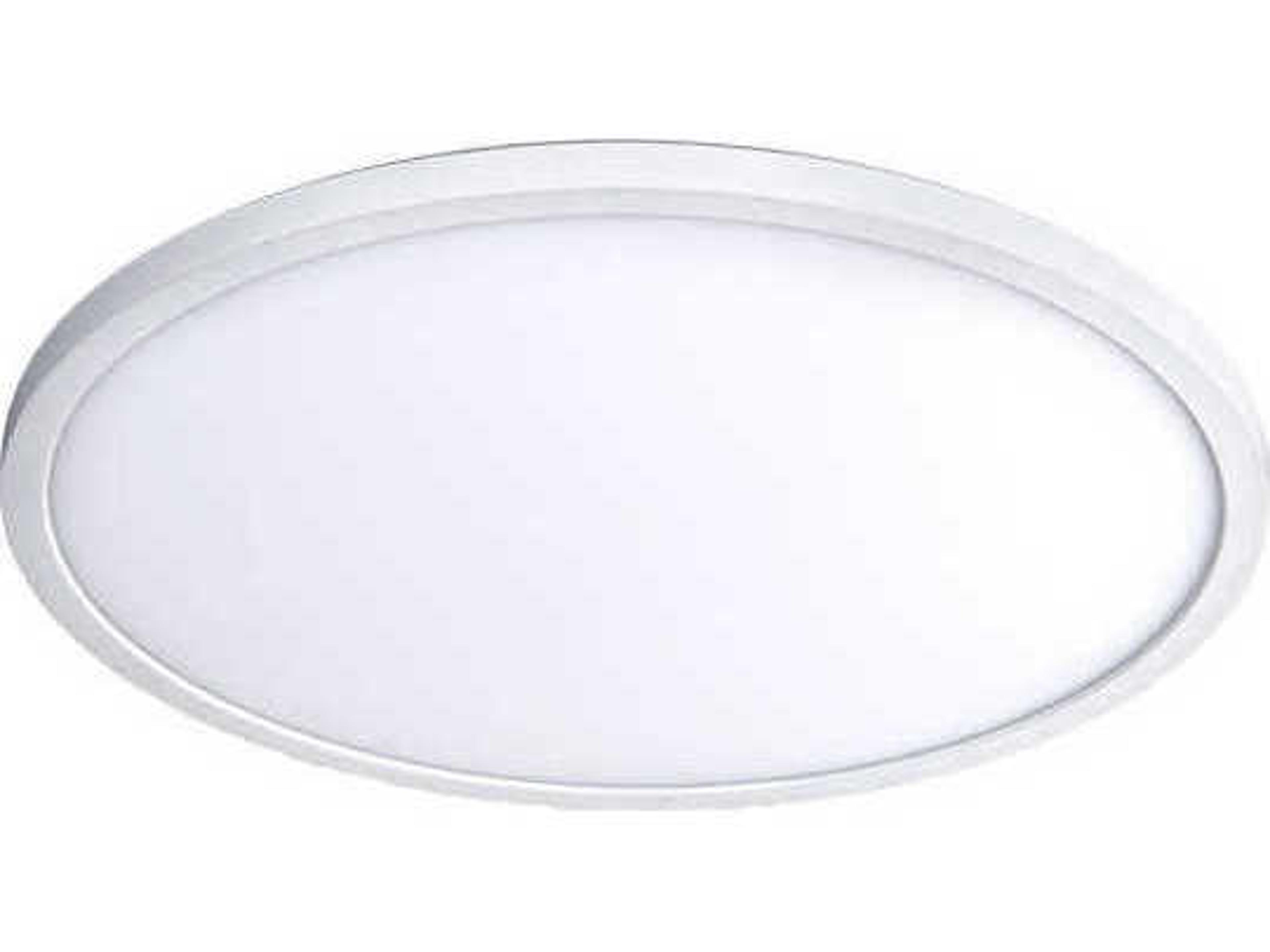 Round LED Flush Mount 11-Inch Dimmable White