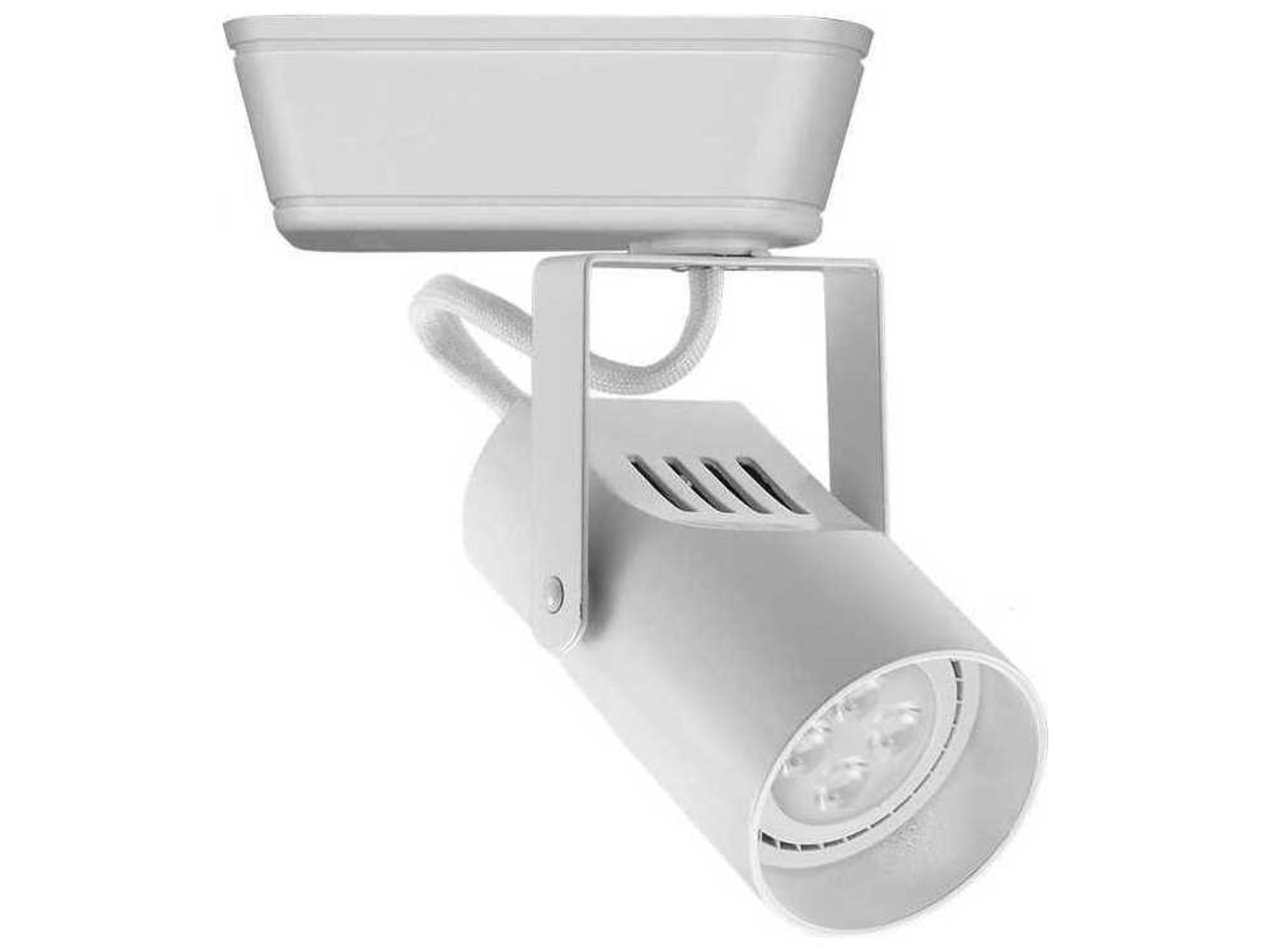 Track 1-Light White LED Cylinder & Rail Light