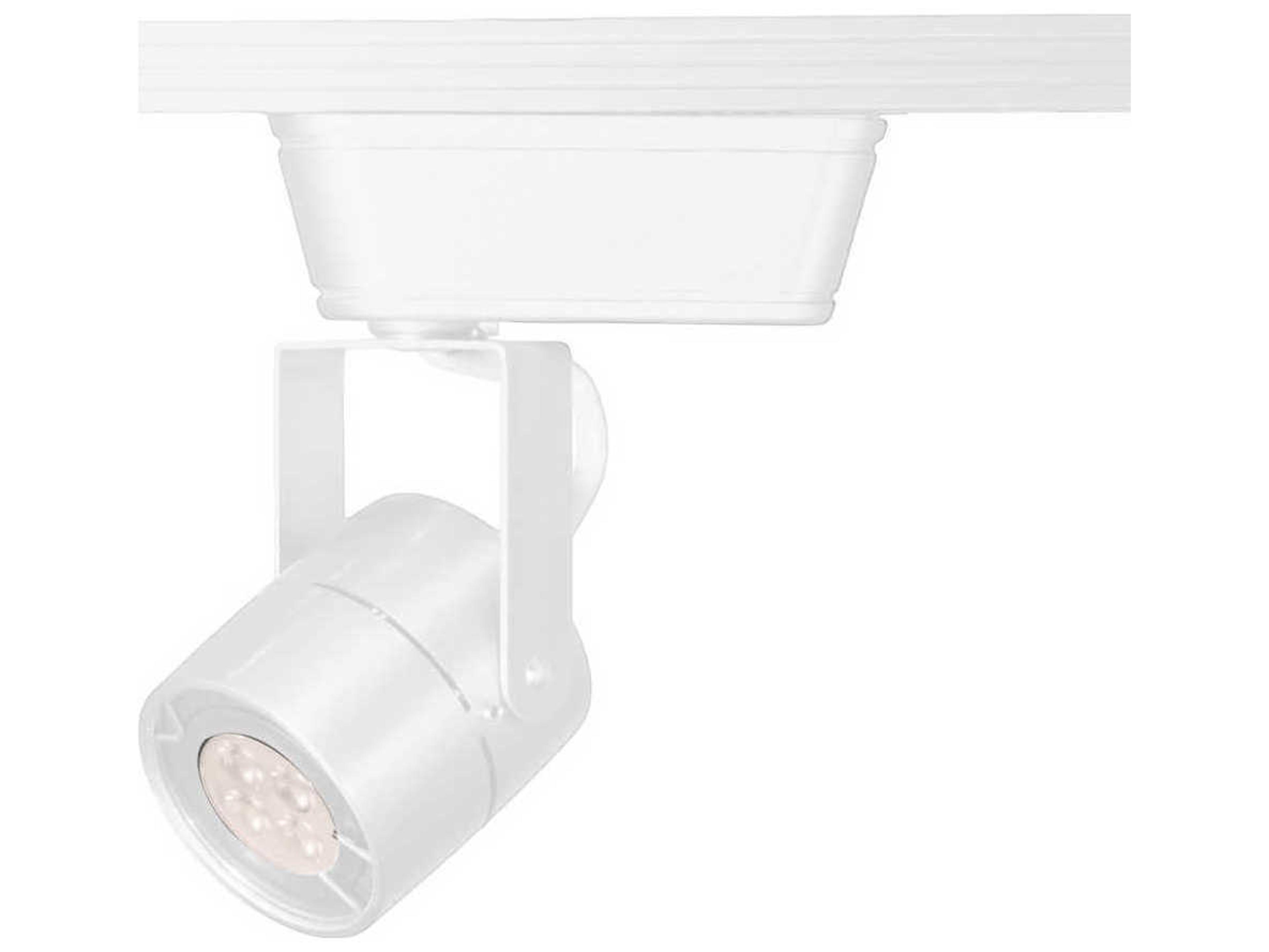 Track 1-Light White LED Cylinder & Rail Light