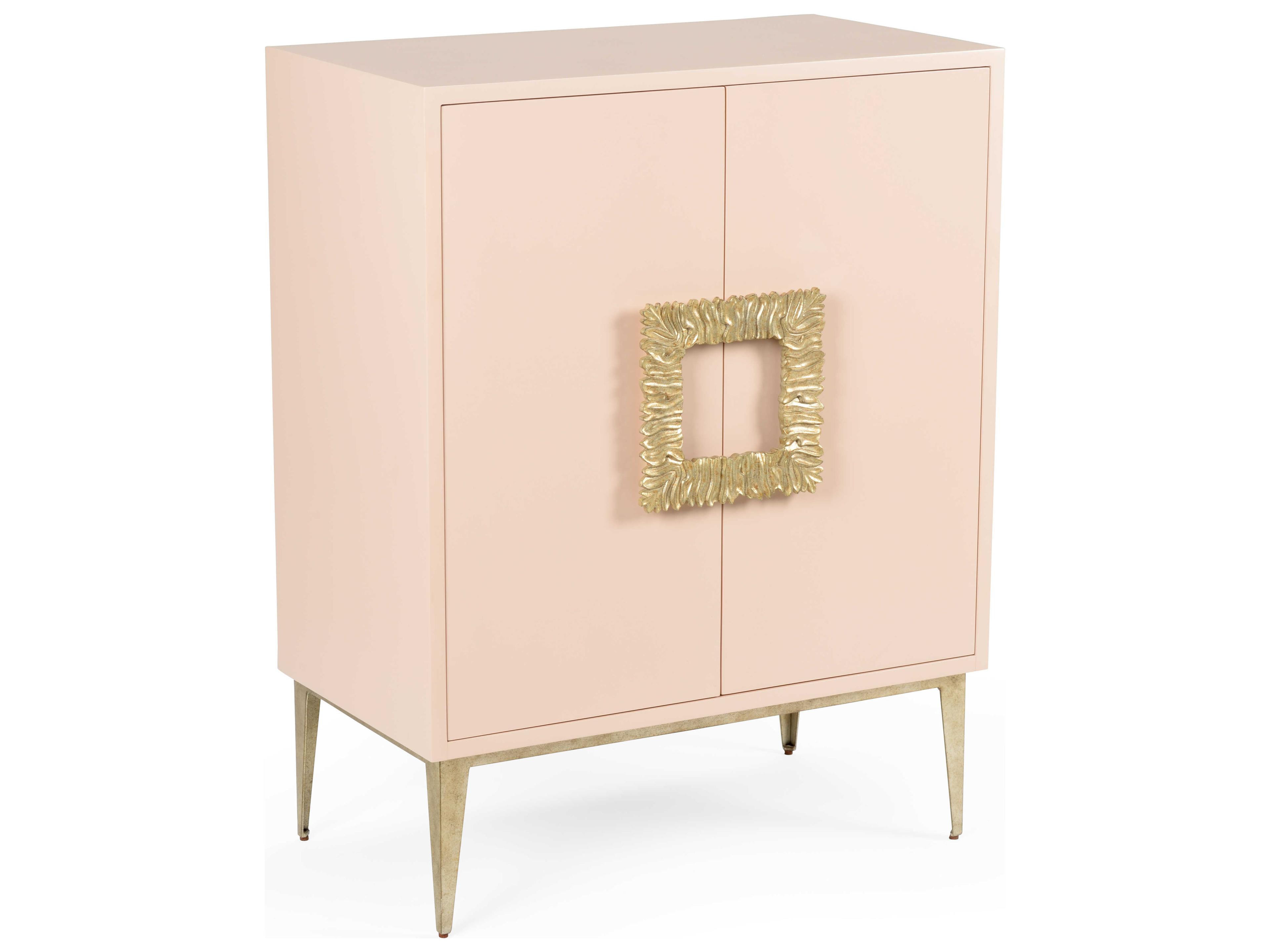 Maddox Pink Solid Wood Accent Chest