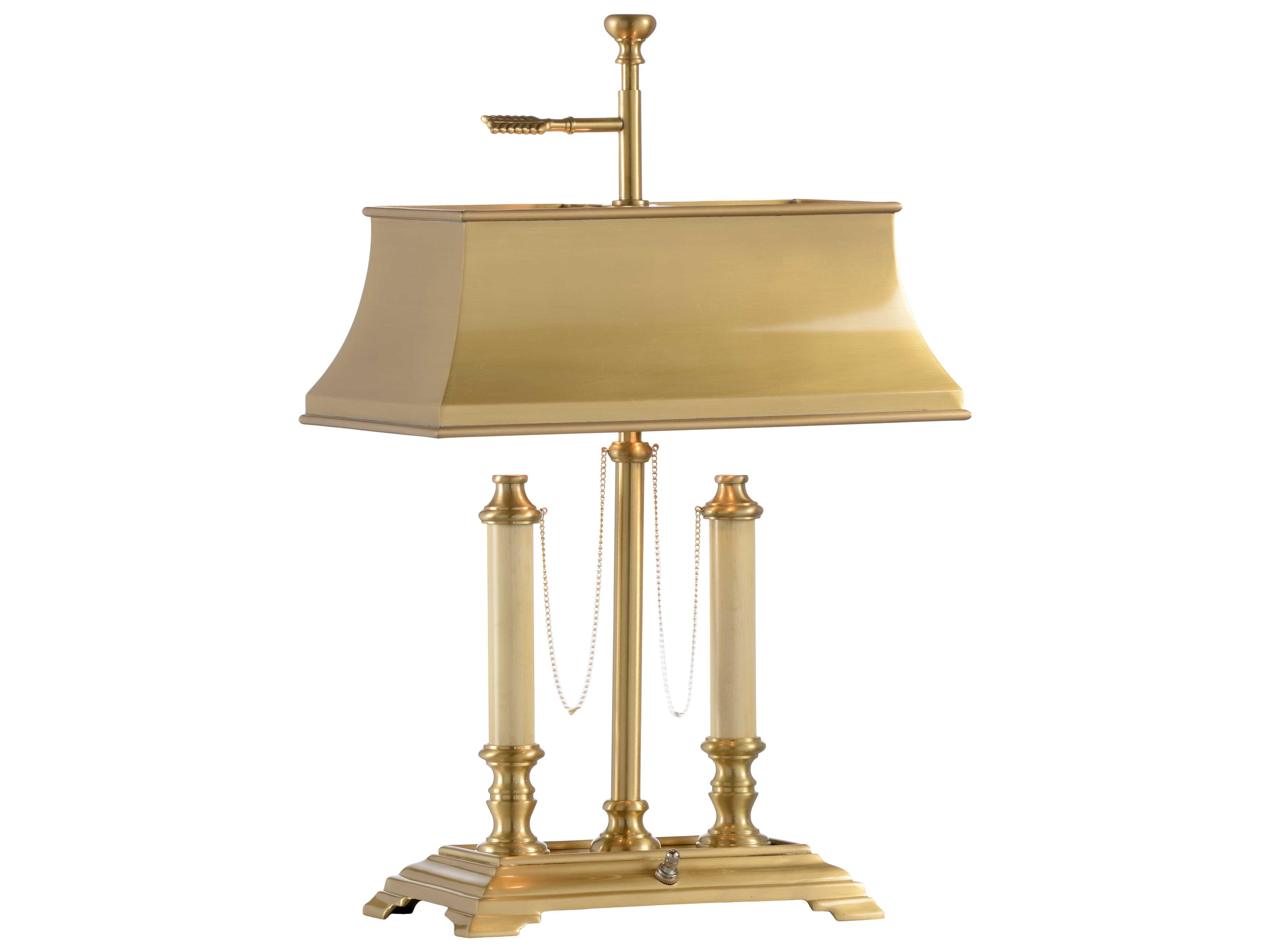 Wildwood Classic Antique Patina Brass Desk Lamp
