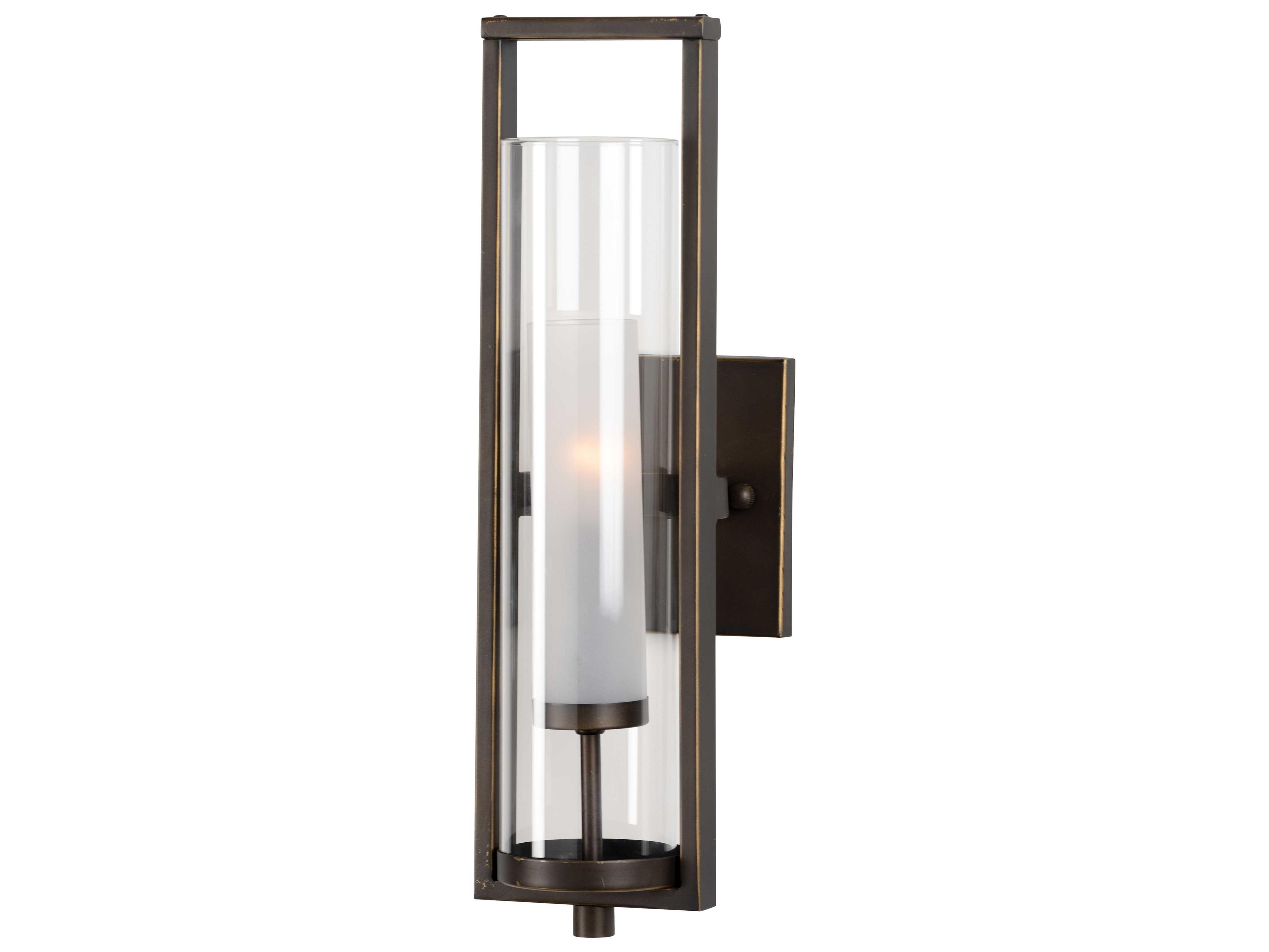 Lancaster 1-Light Bronze Wall Sconce