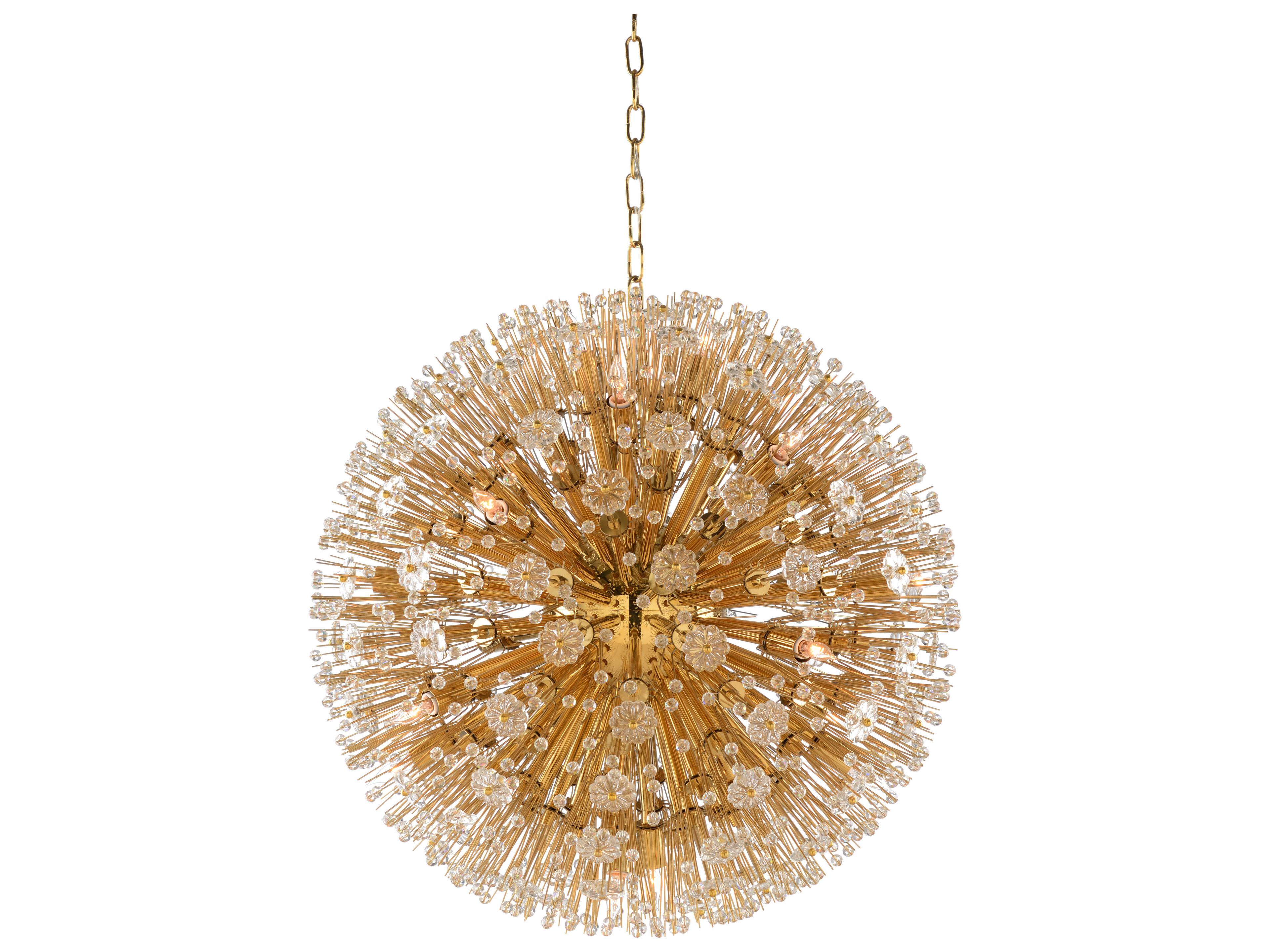 Wildwood Lolita 16-Light Gold Brass Pendant