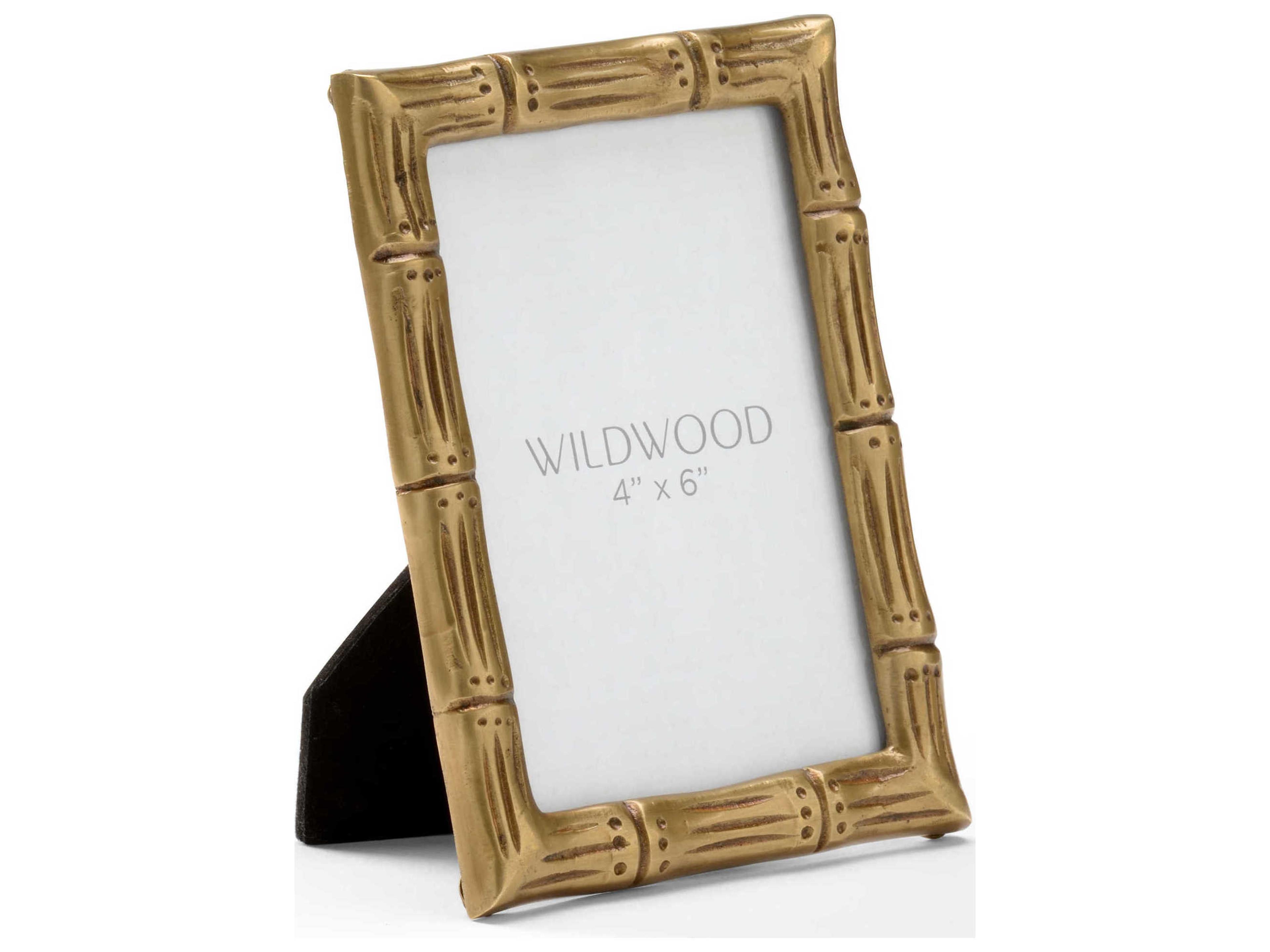 Brass Bamboo Picture Frame