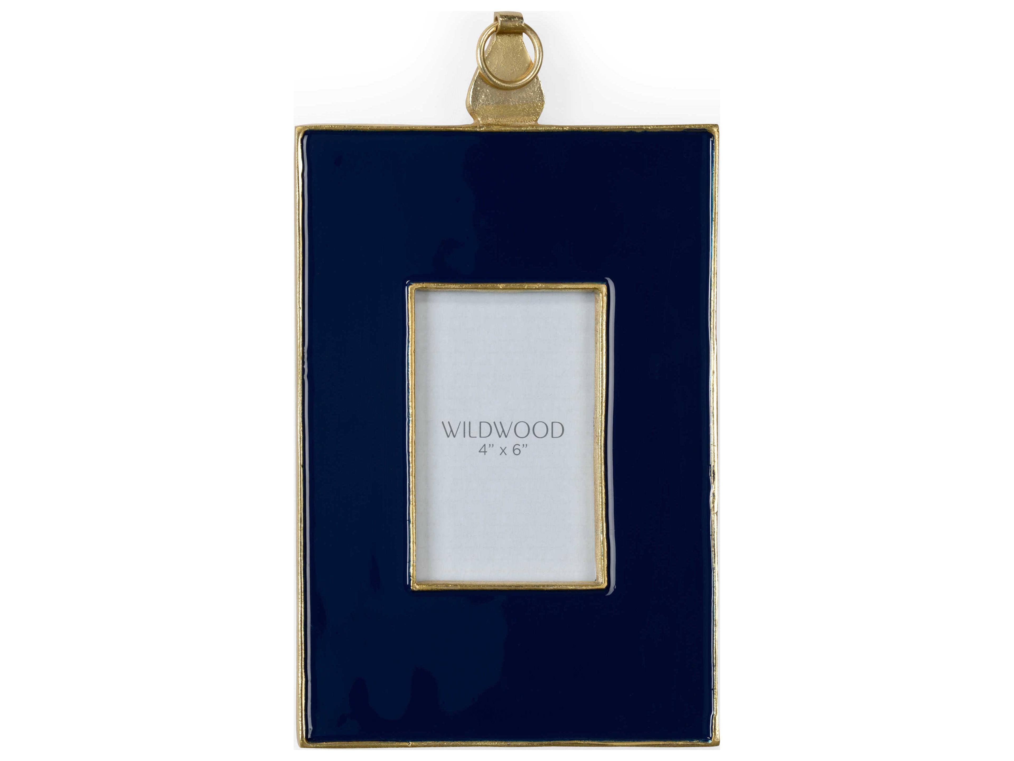 Wildwood Navy Enamel Picture Frame