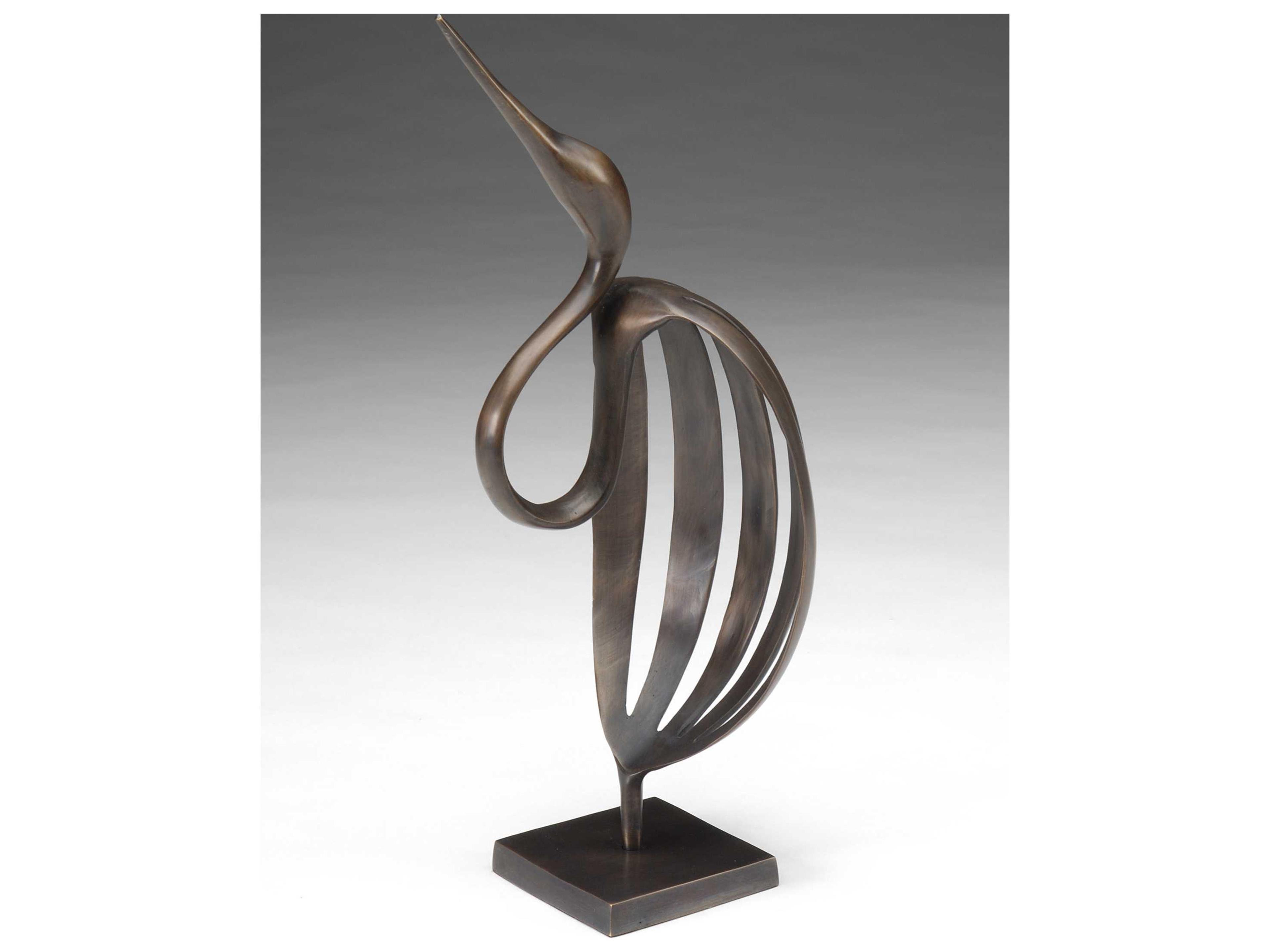 Wildwood Stylized Crane Sculpture