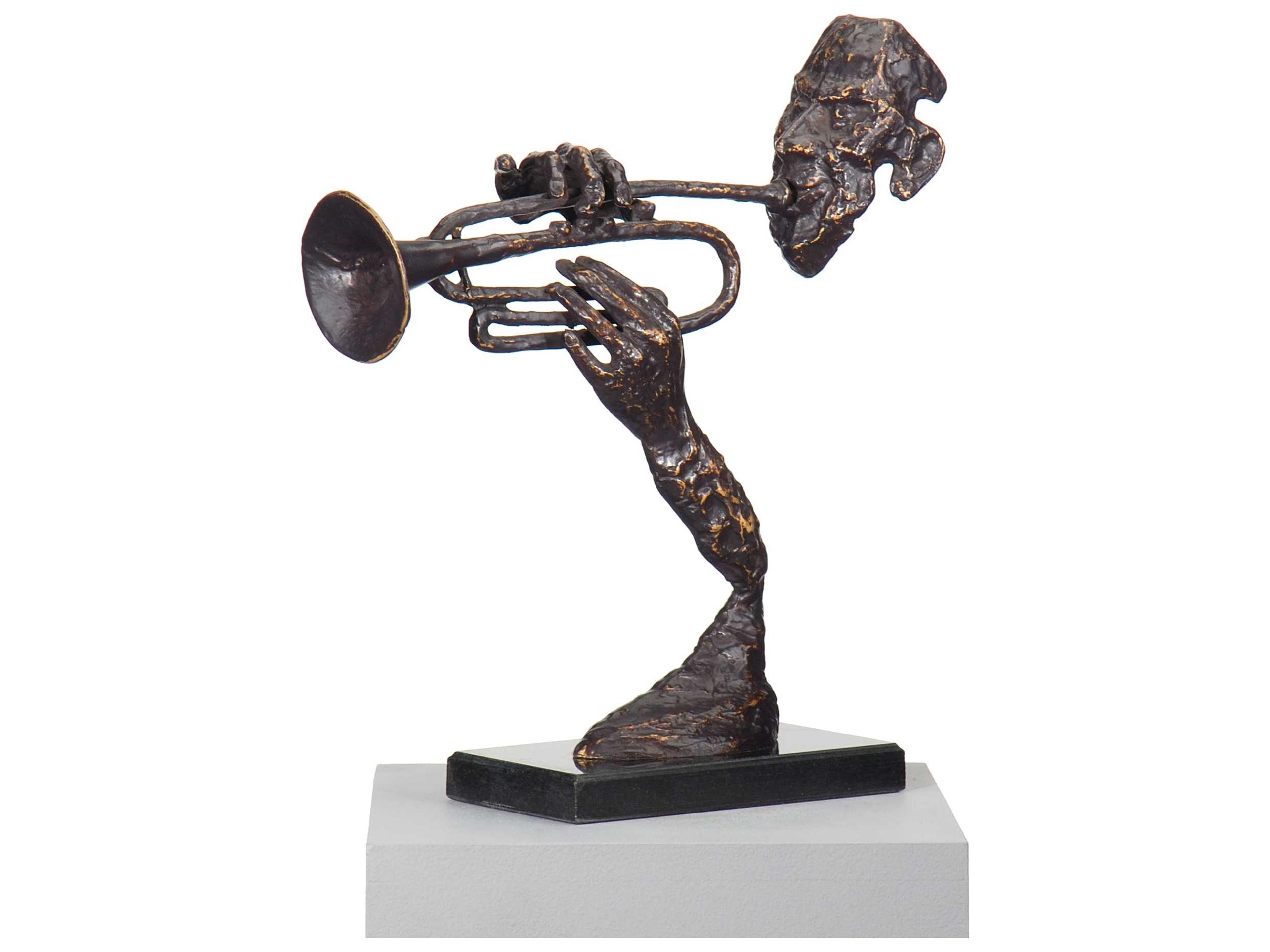 Contemporary Trumpeter Sculpture