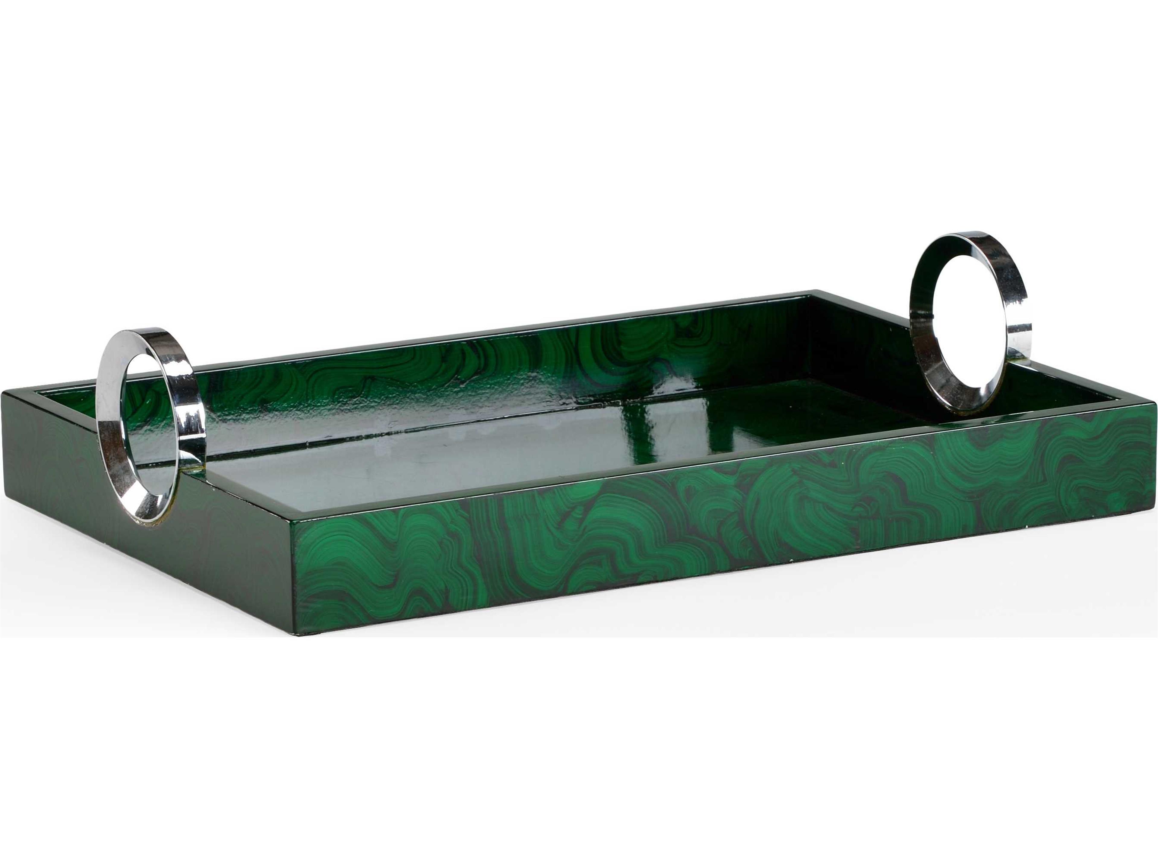 Wildwood Malachite Serving Tray