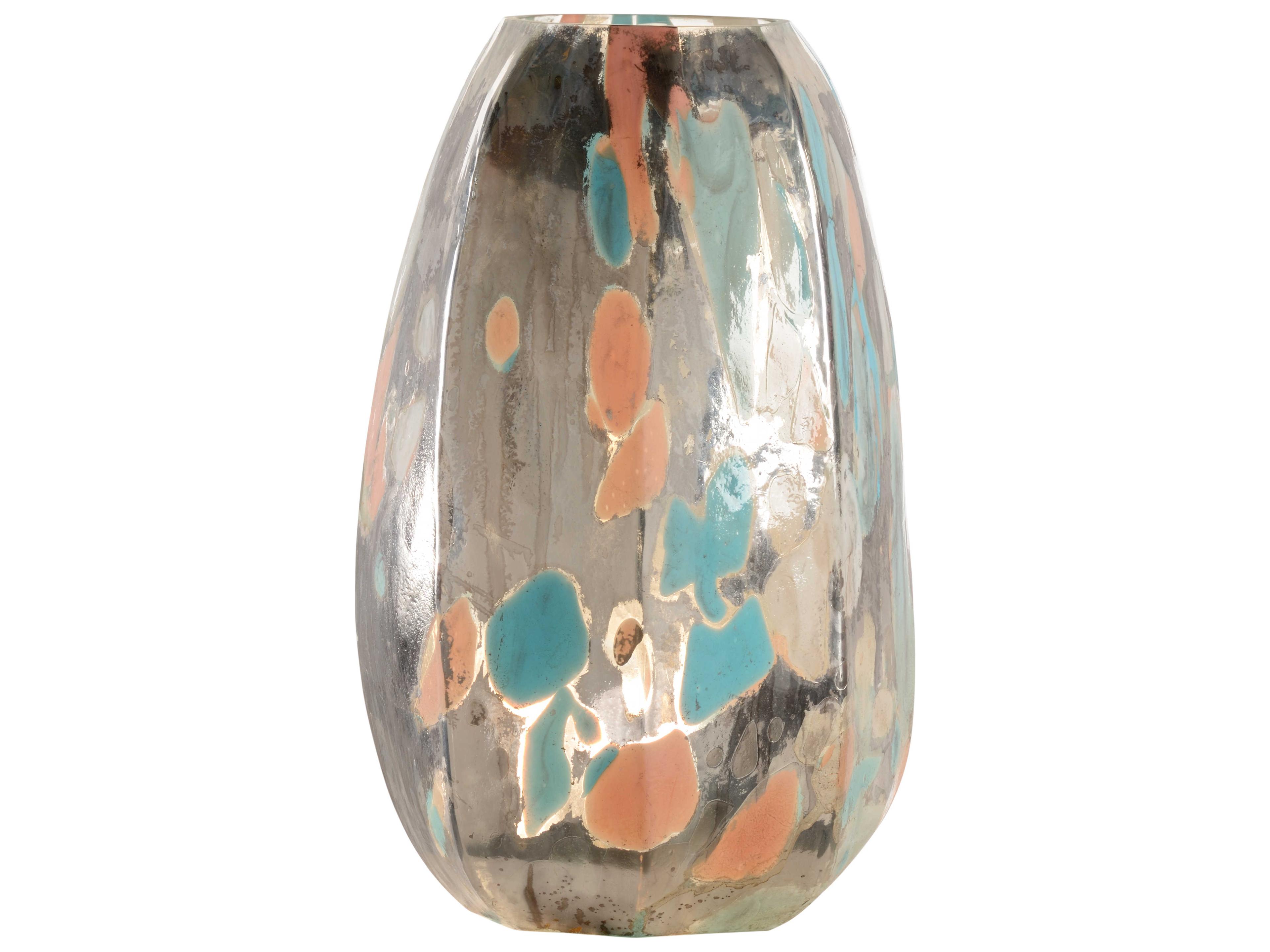 Wildwood Yes Please Metallic Silver Multi Blue Table Lamp