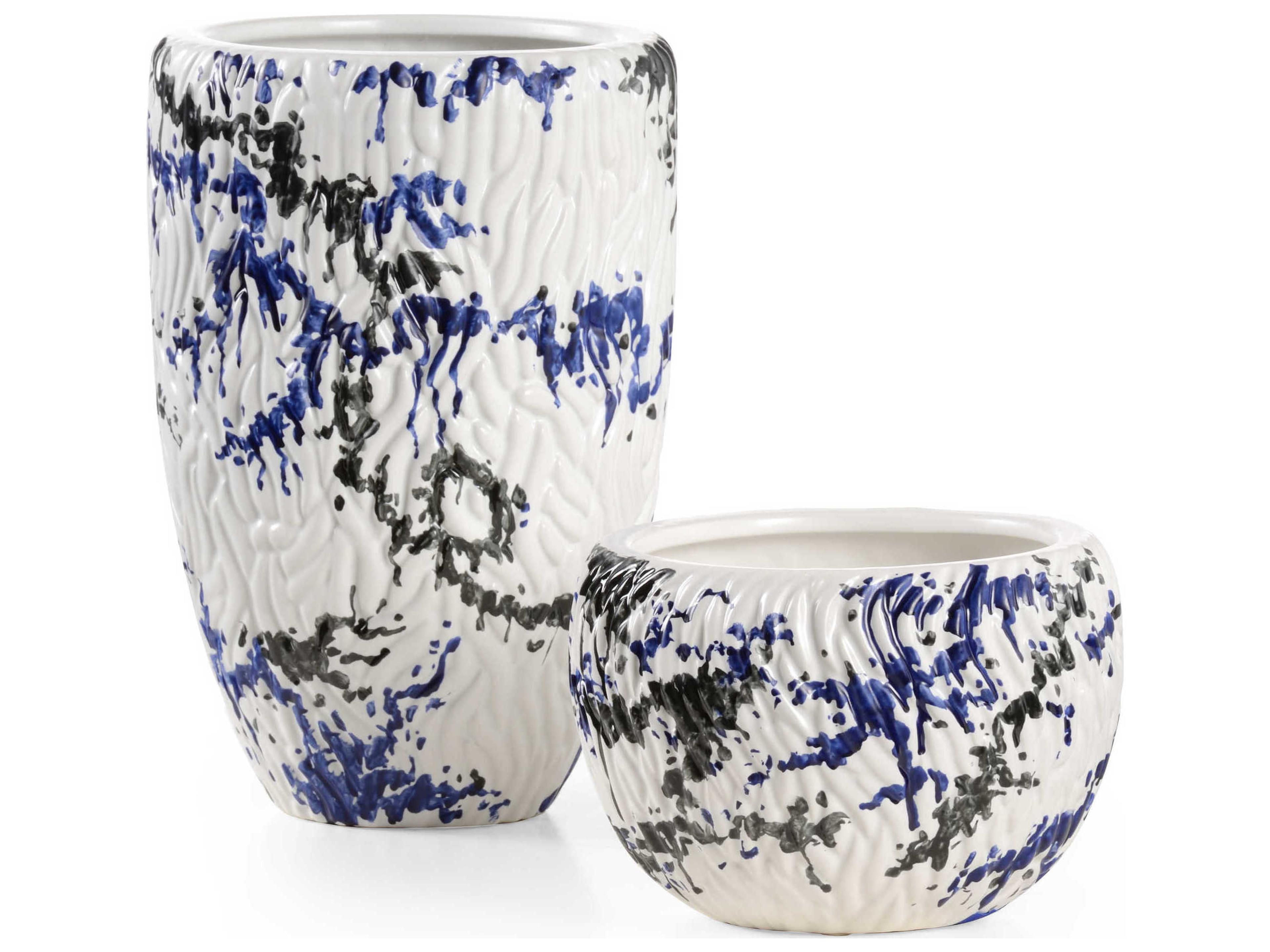 Wildwood Pollock Vases Set of 2
