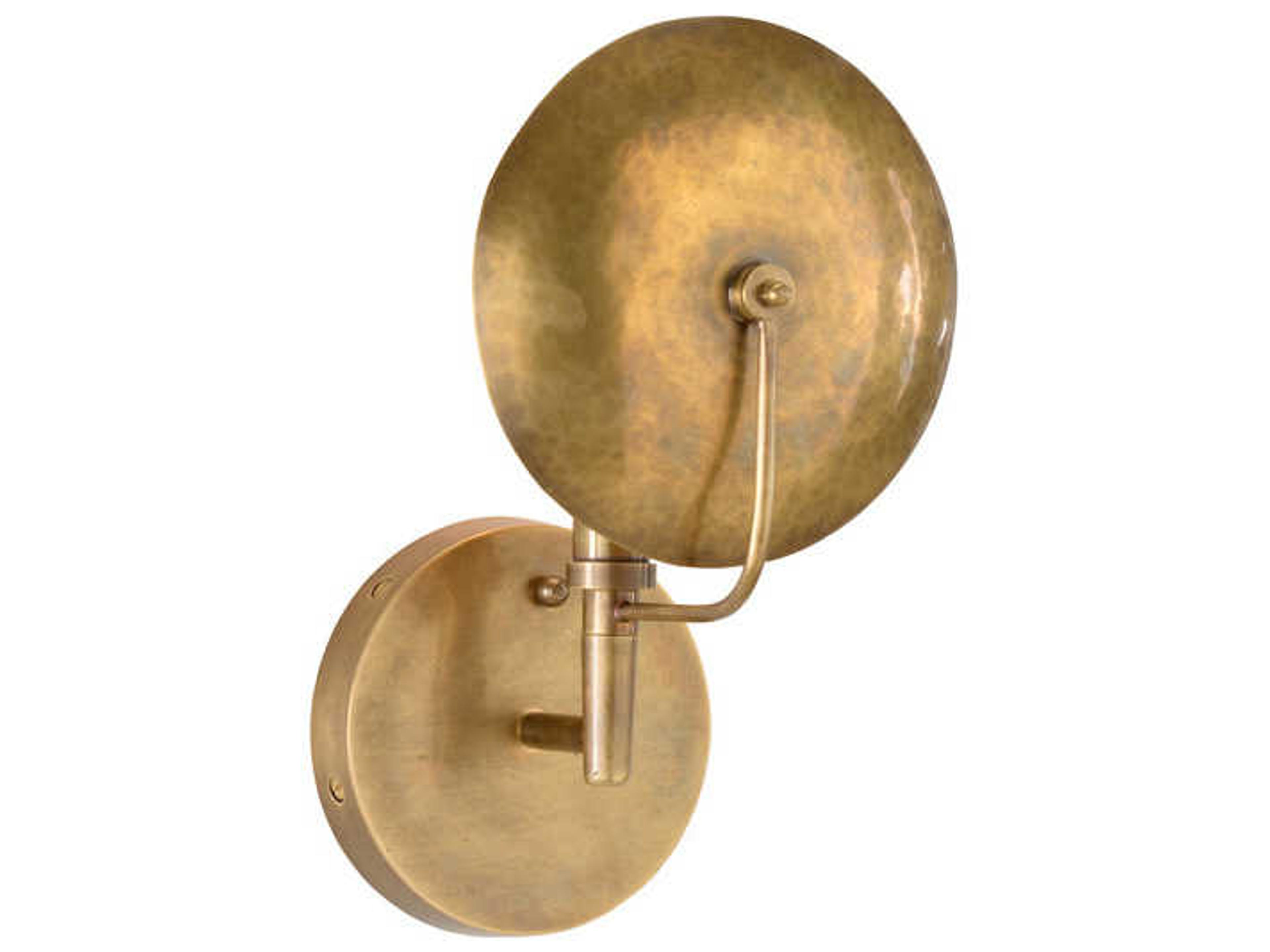 Dovi 1-Light Gold Brass Wall Sconce