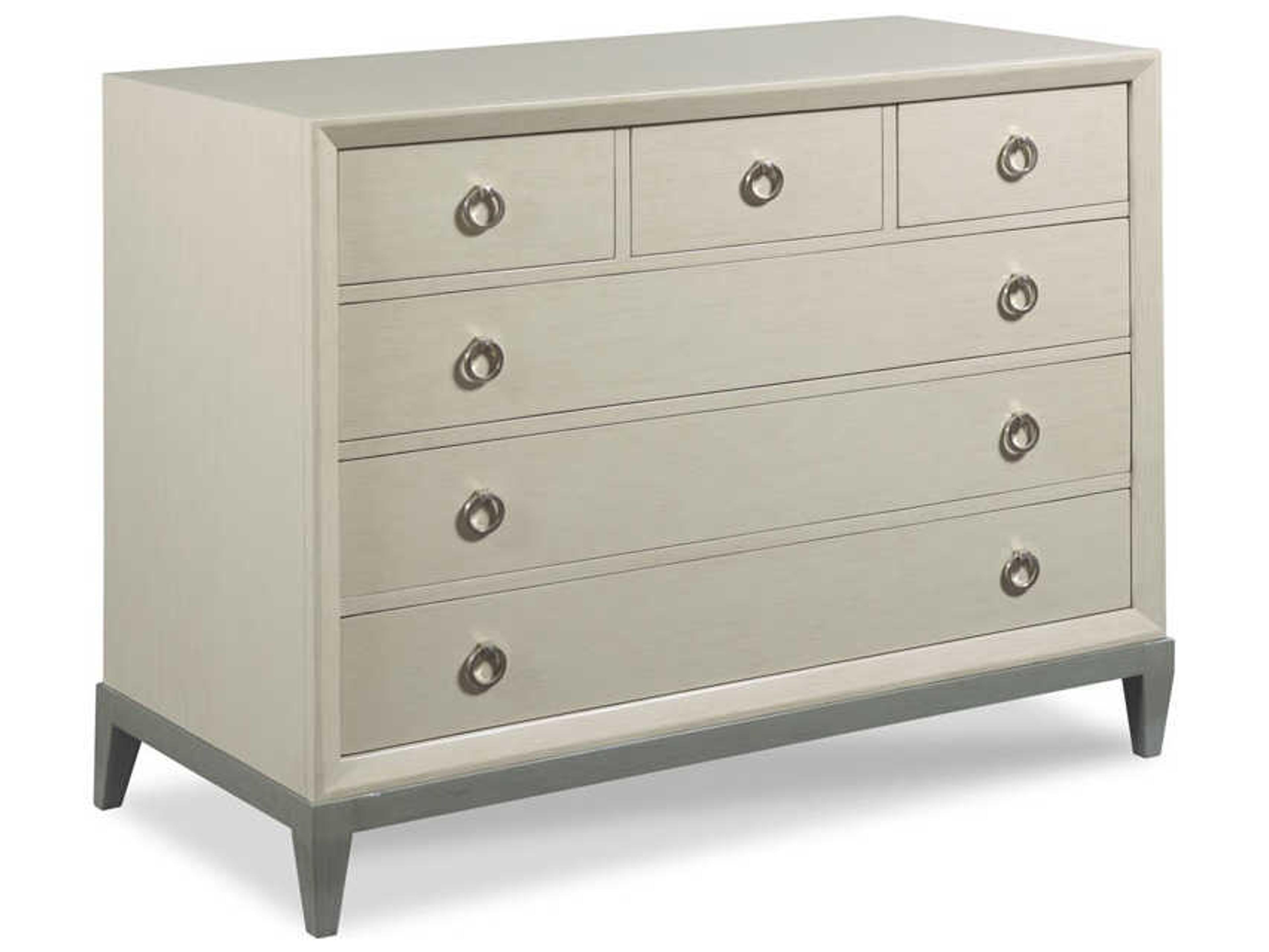 6-Drawers Greystone Sahara Hardwood Accent Chest