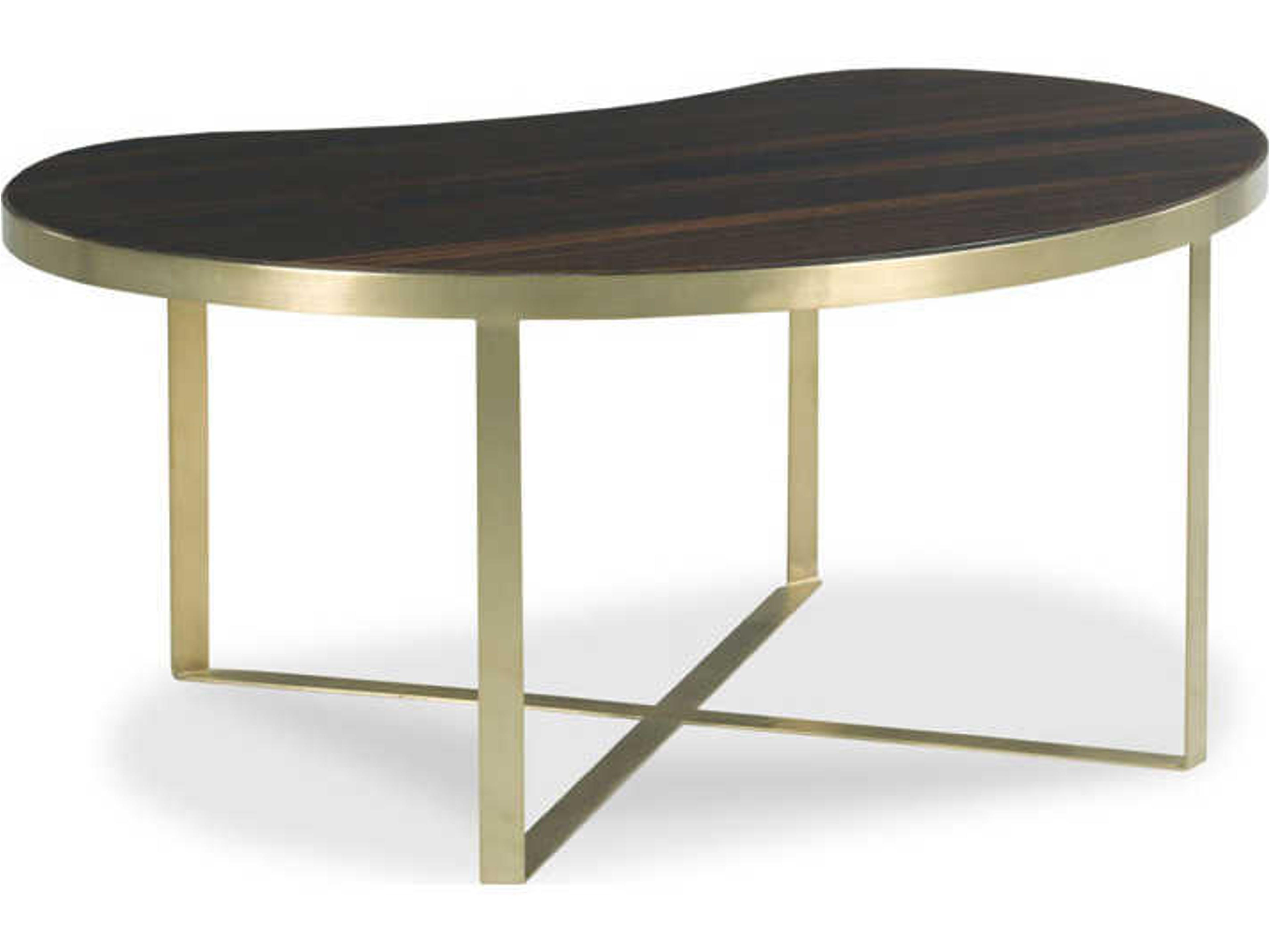 Woodbridge Phipps Midnight Brushed Brass Cocktail Table