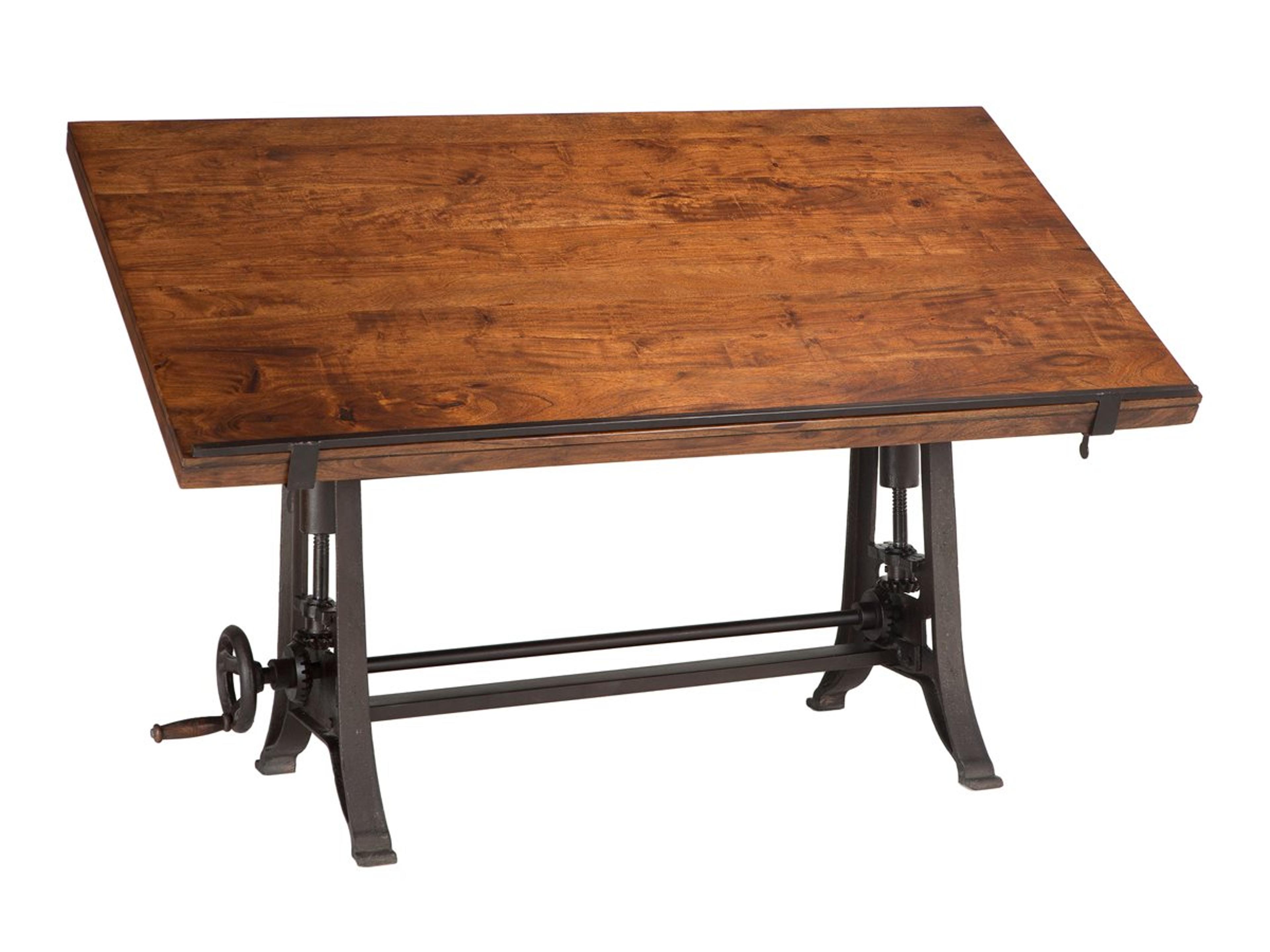 Blayne 106-Inch Rectangle Dining Table Live Edge Acacia with Walnut Finish