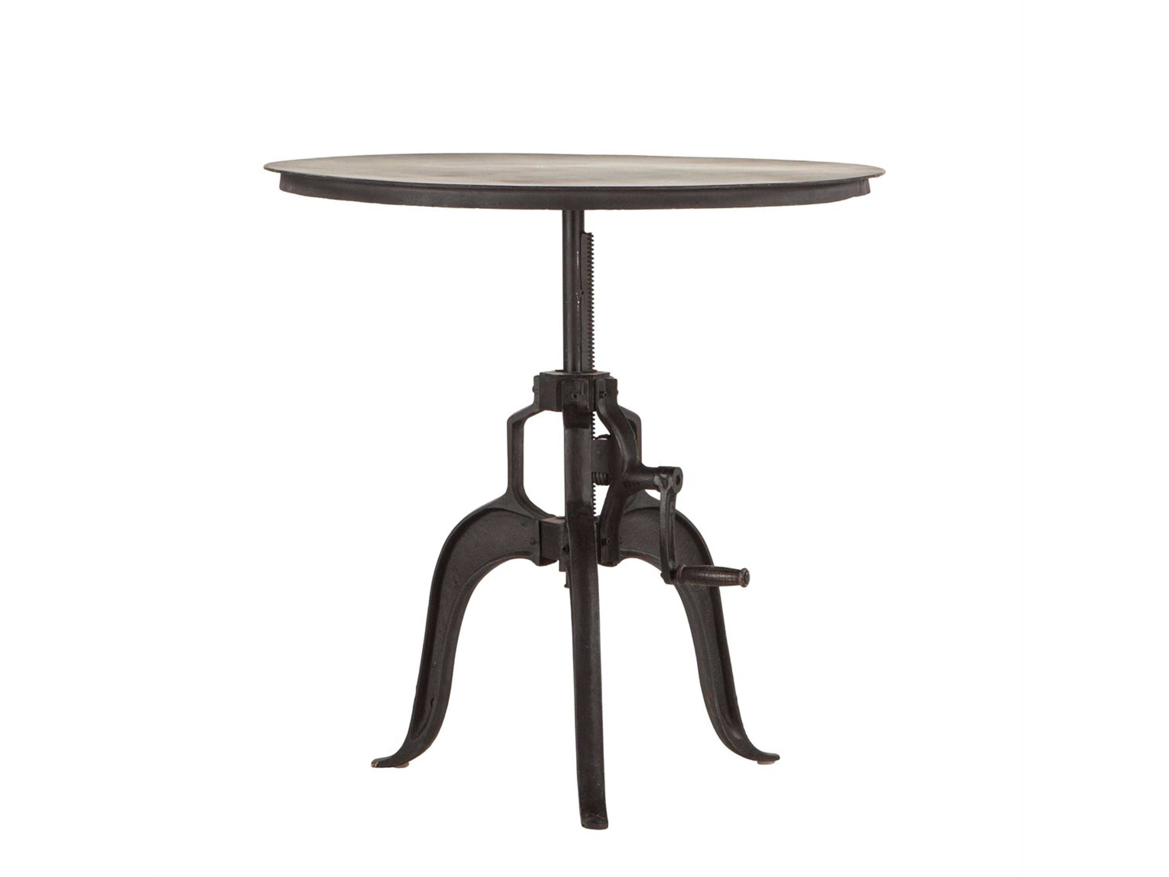 Artezia Round Metal Matte Dining Table