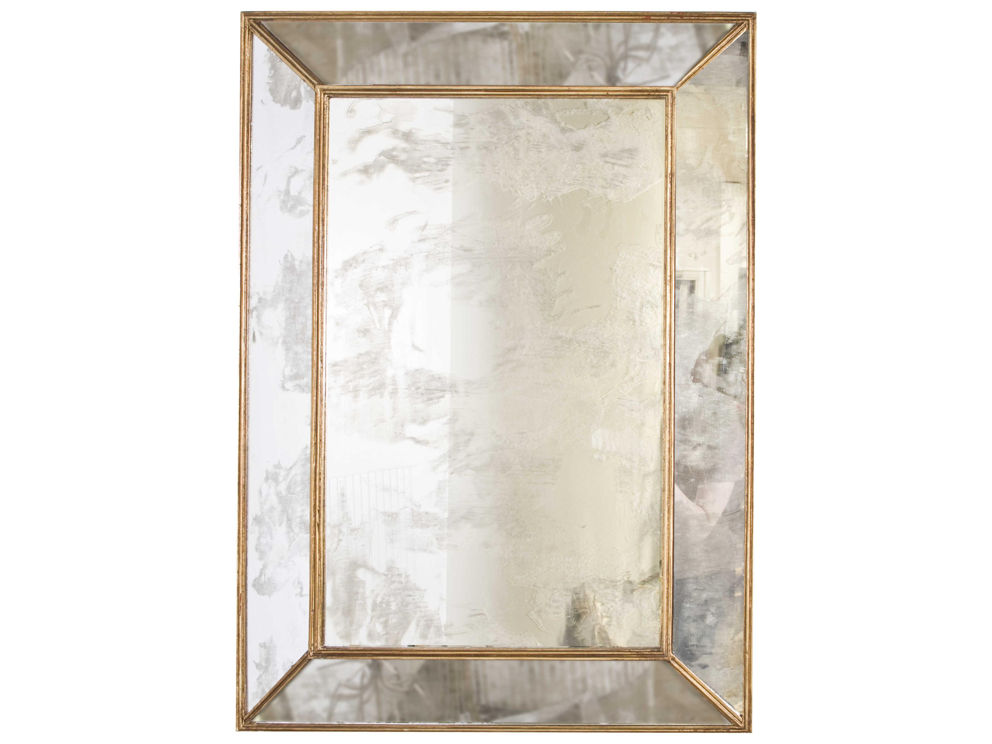 Worlds Away Antique Mirror