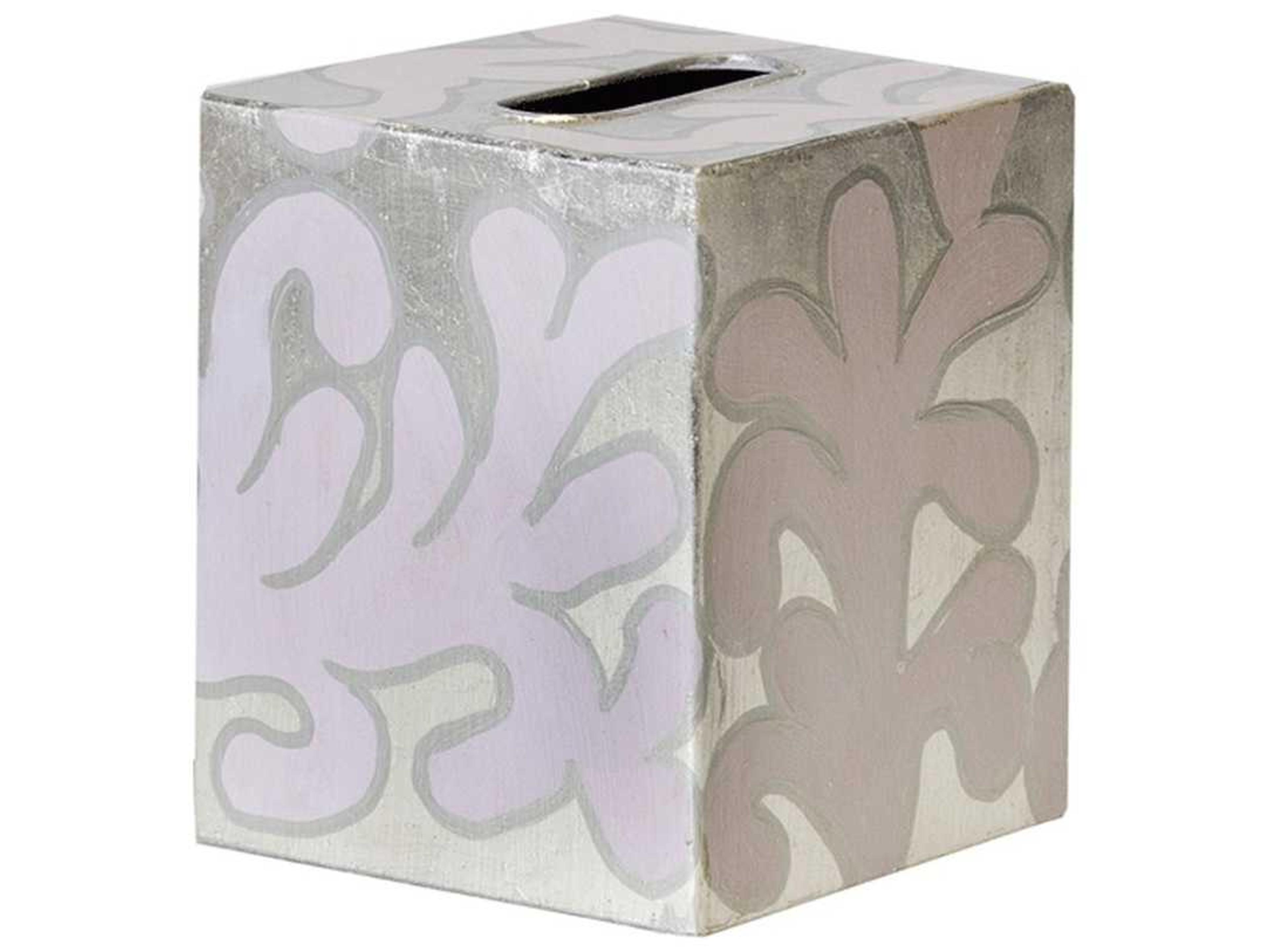 Worlds Away Kbjanels Kleenex Silver Decorative Accent