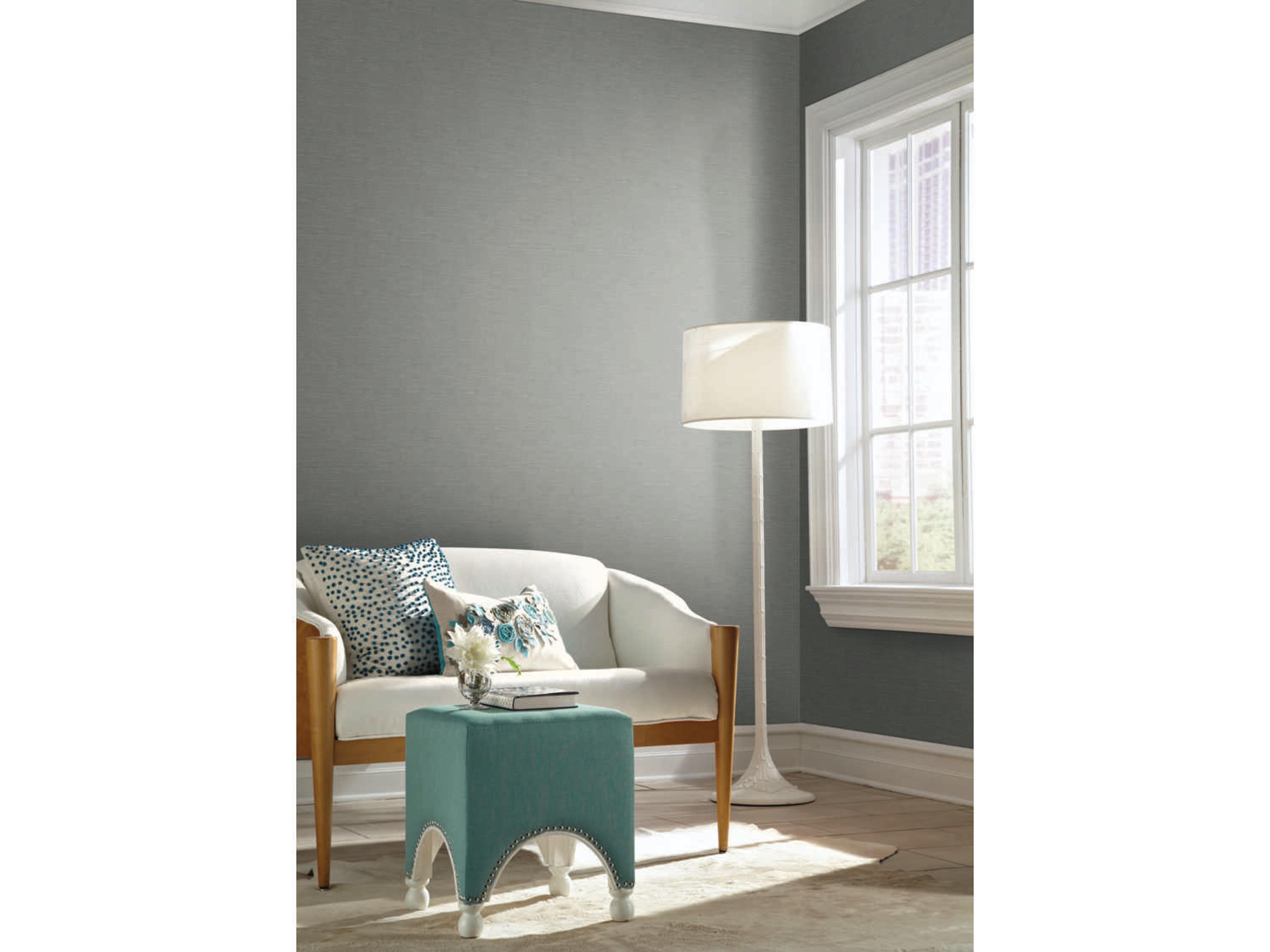 Grasscloth Resource Library Blues Essence Wallpaper