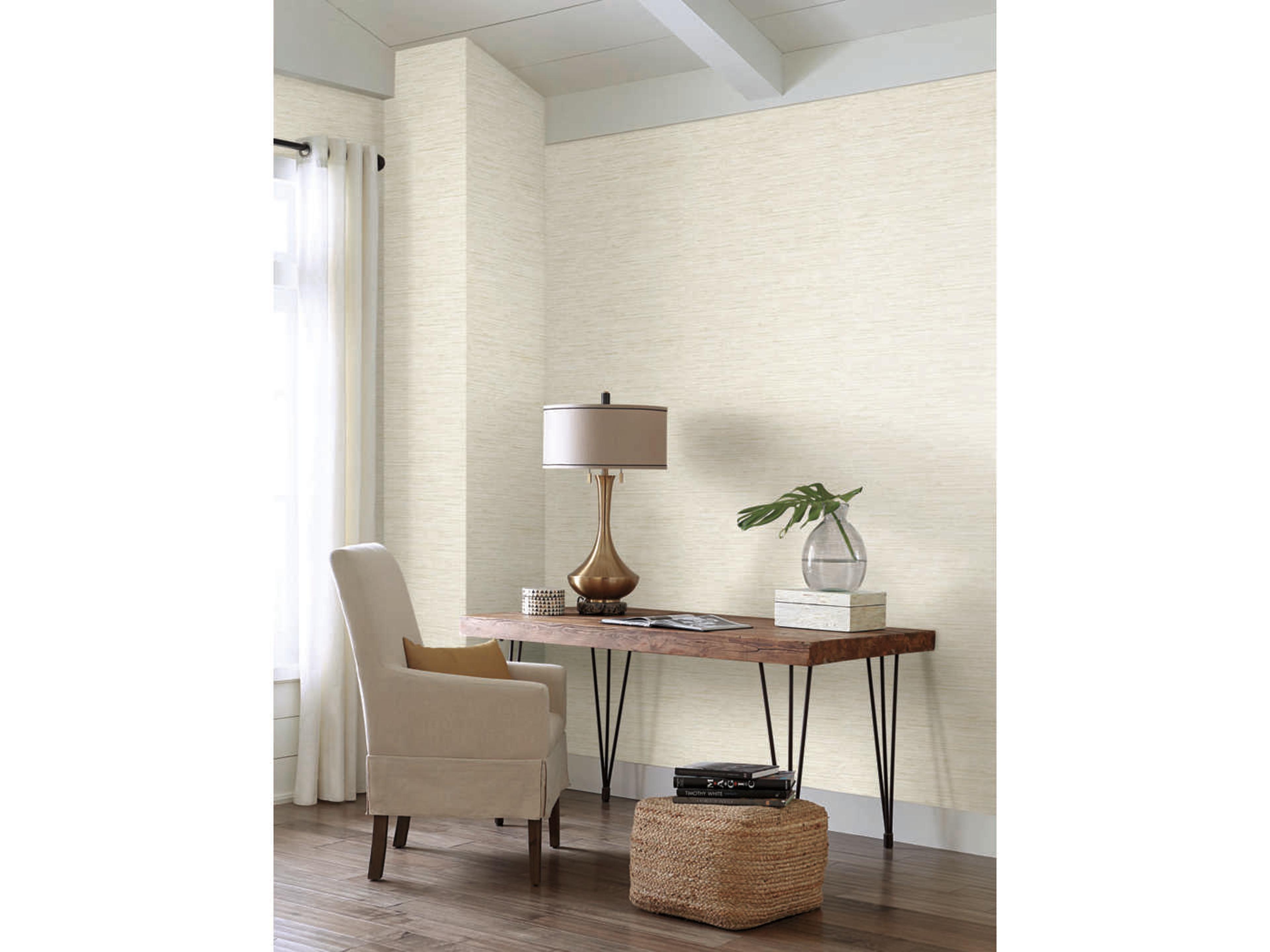 Grasscloth Resource Library White / Off Whites Grasscloth Wallpaper