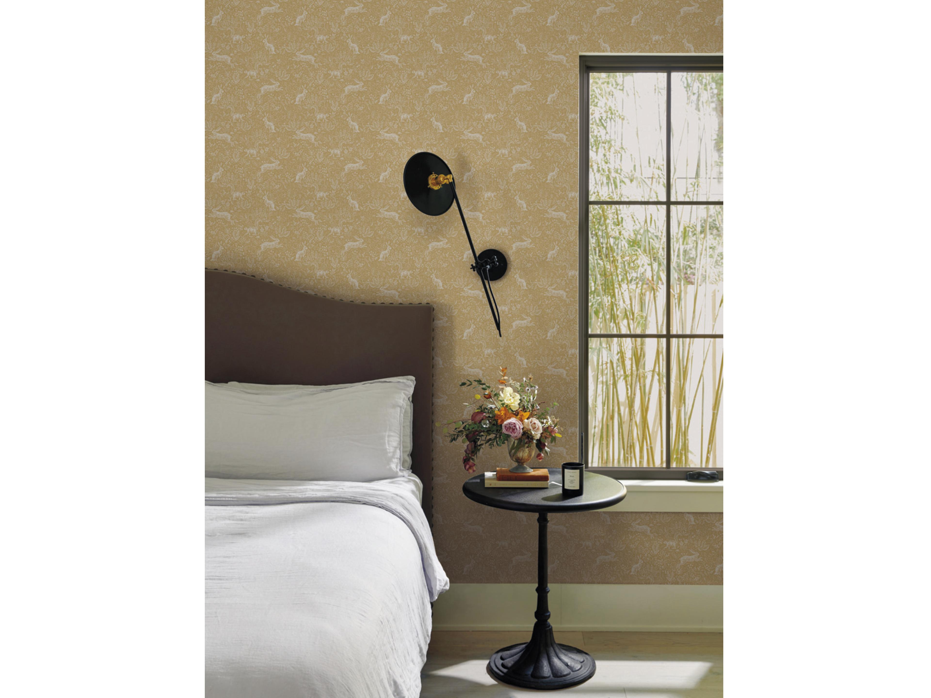 York Wallcoverings Gold Fable Wallpaper