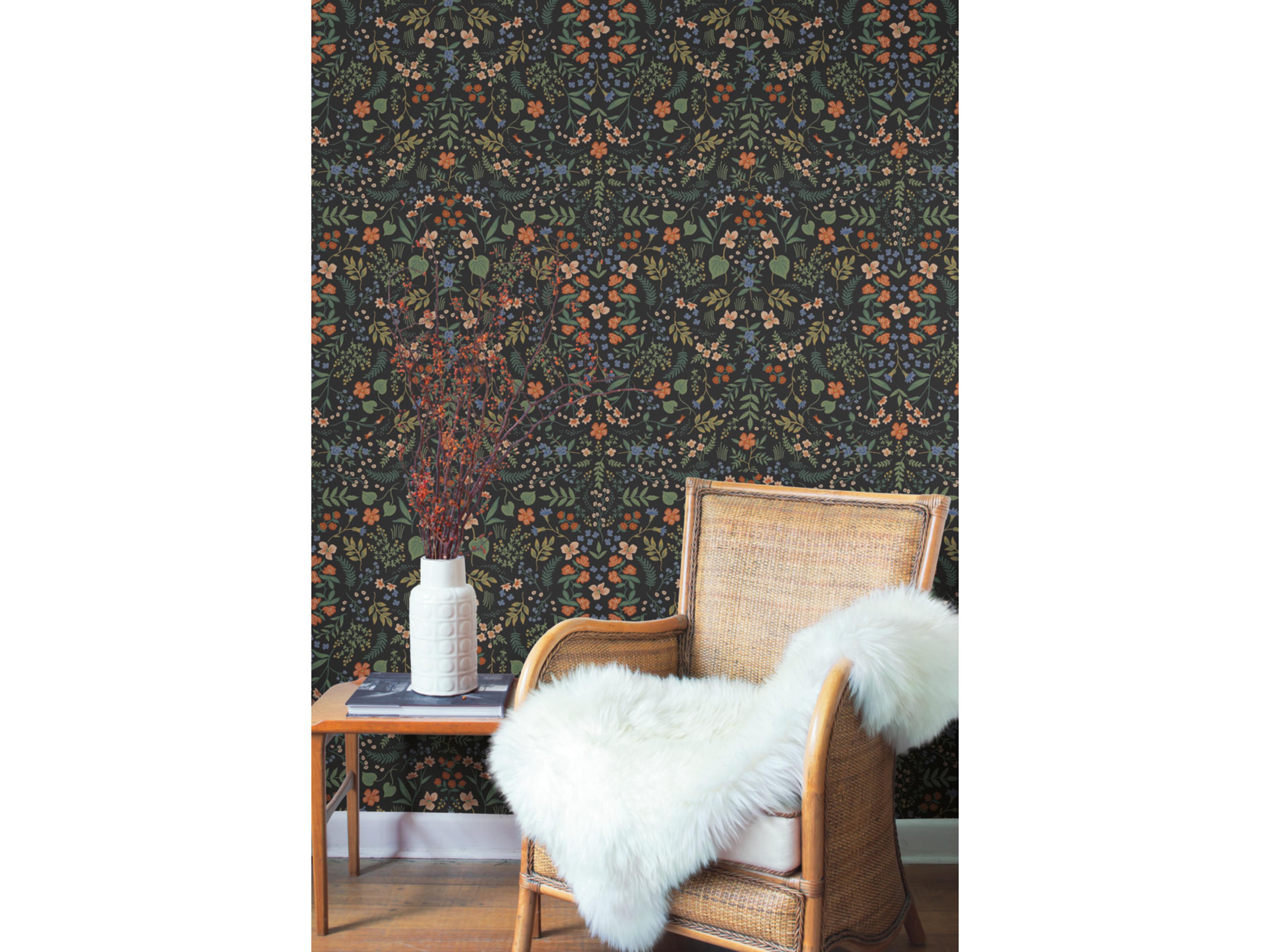 Black Wildwood Wallpaper