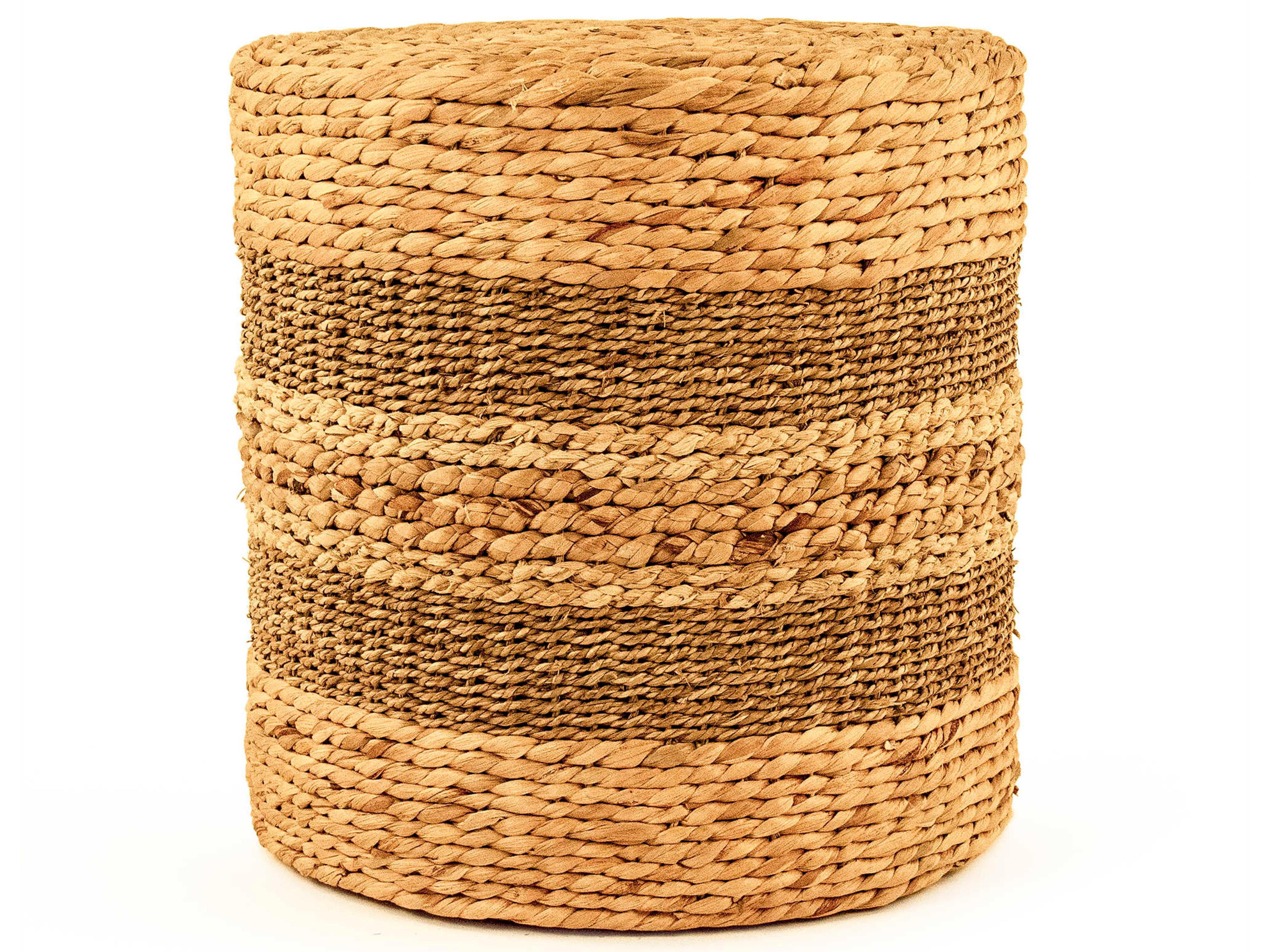 Zentique Brown Accent Stool