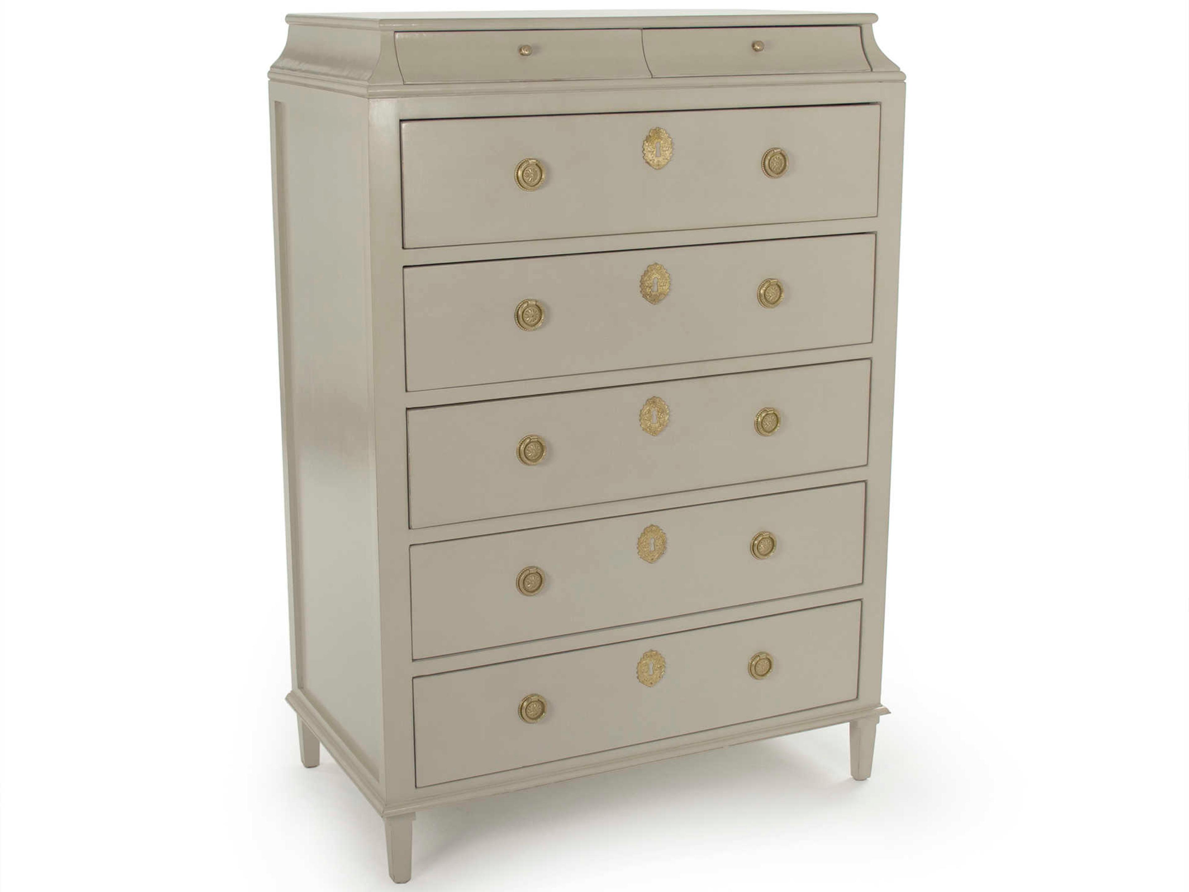Gold Beech Wood Accent Chest