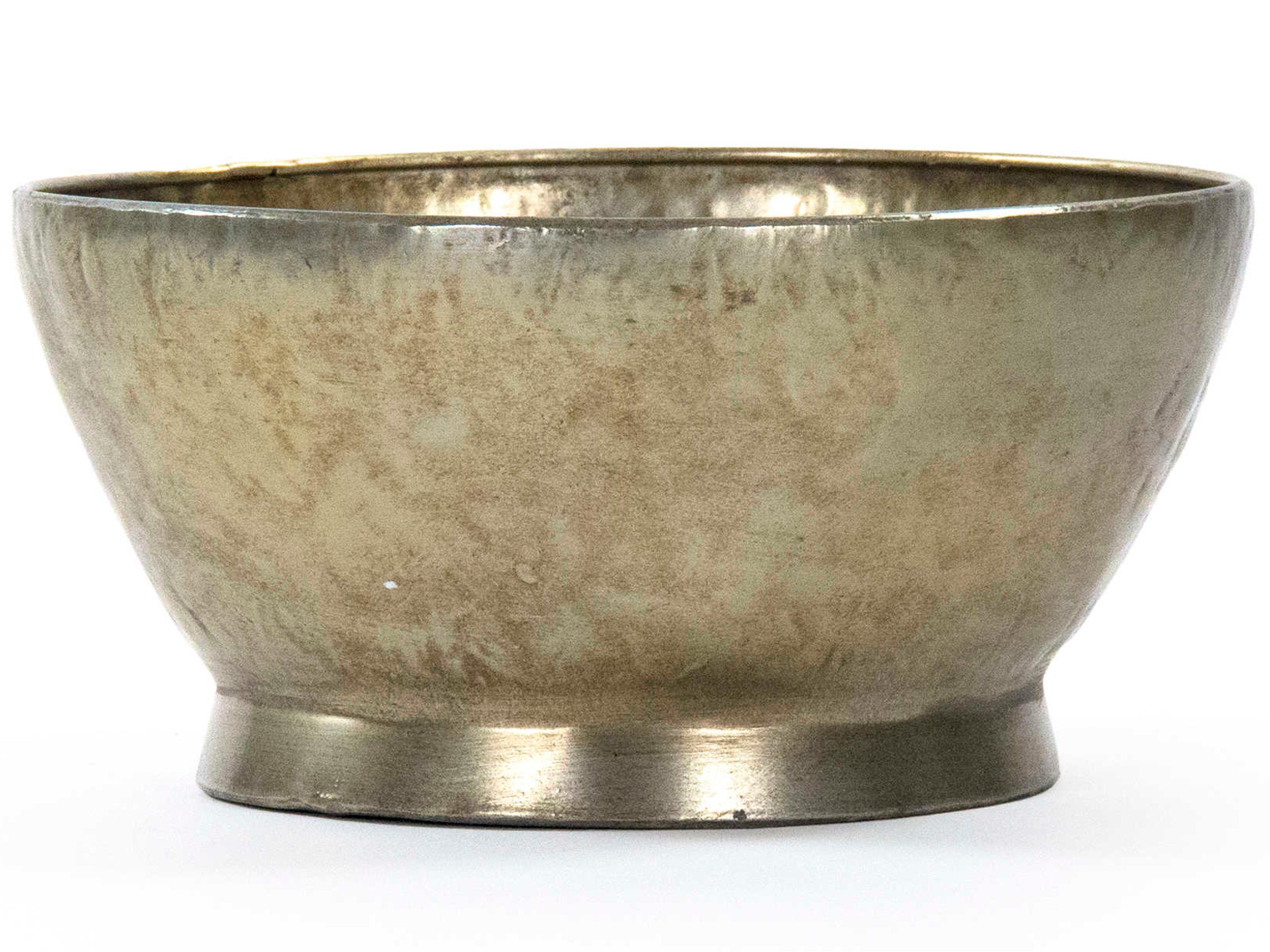 Zentique Edgard Antique Gold Decorative Bowl