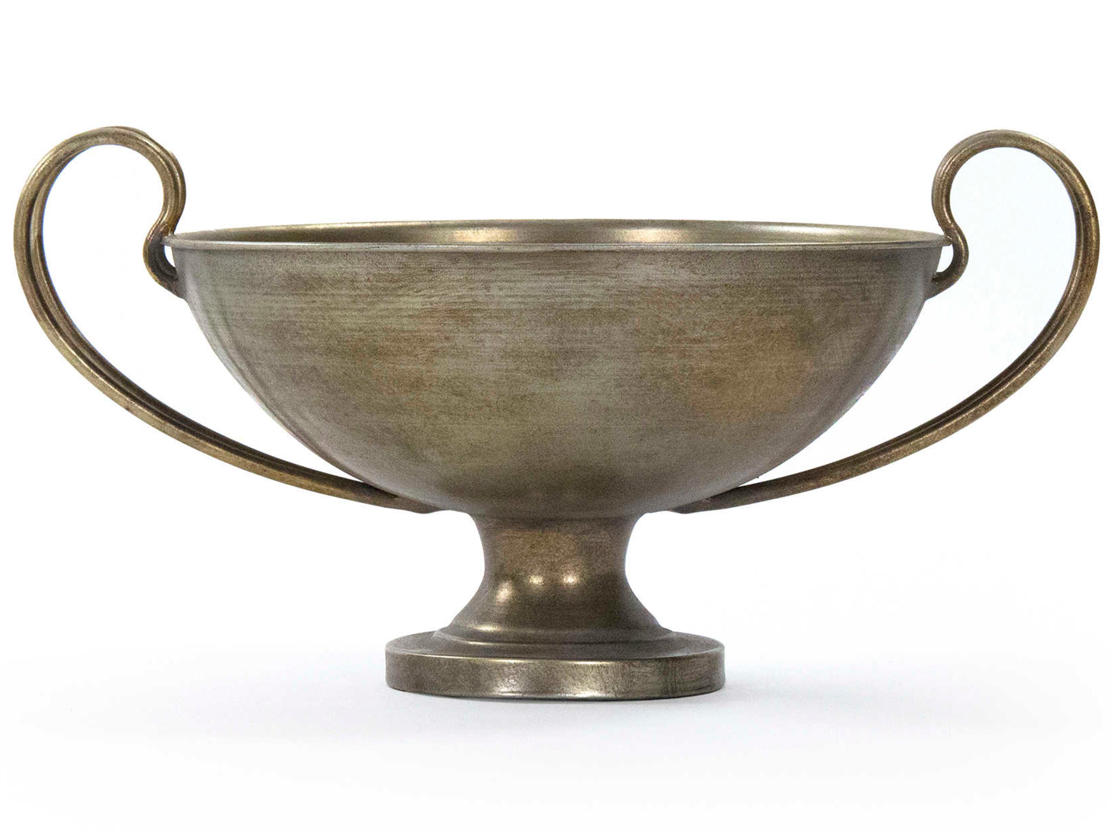 Dionne Antique Gold Decorative Trophy Bowl