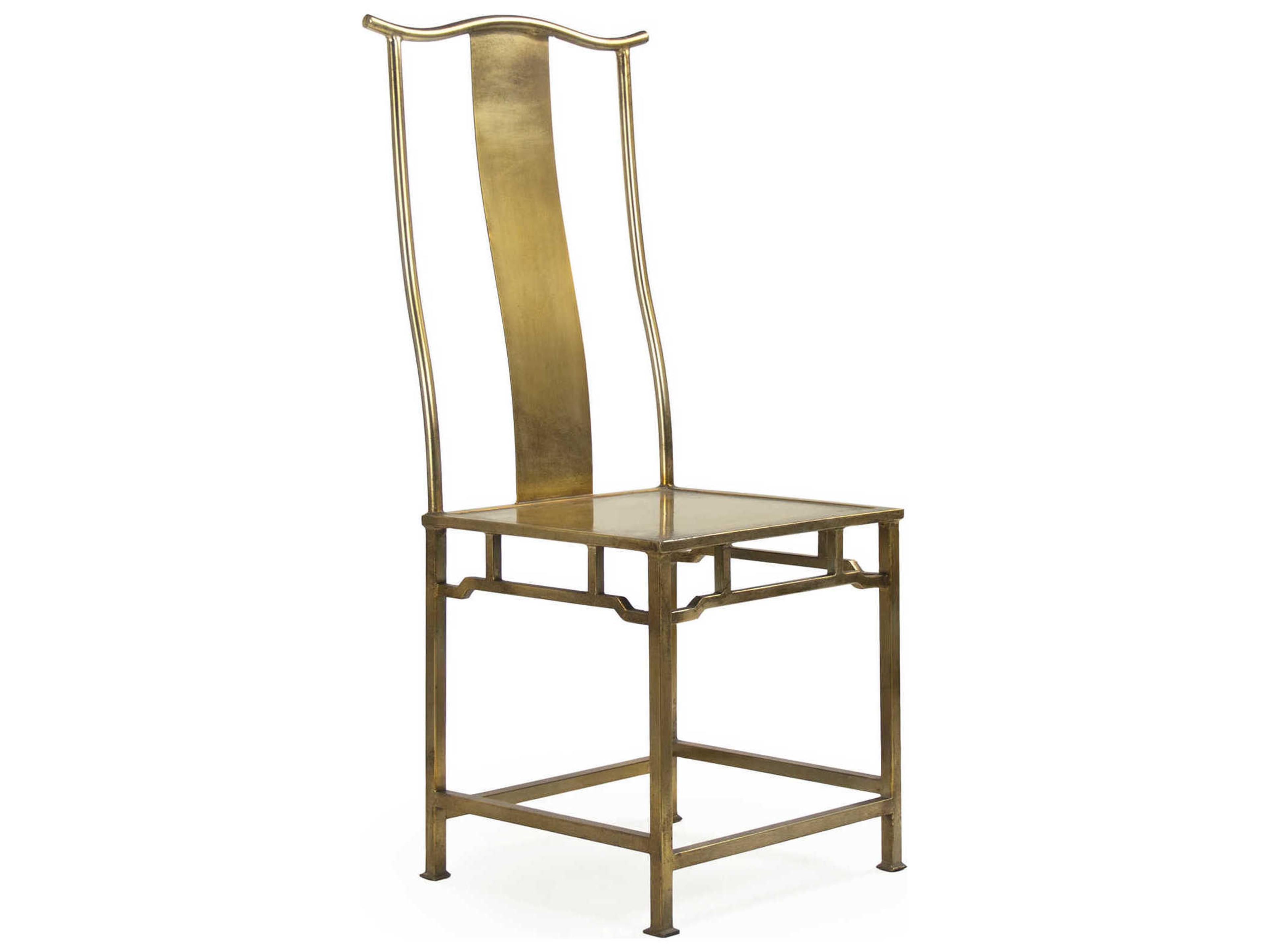 Zentique Gold Side Dining Chair