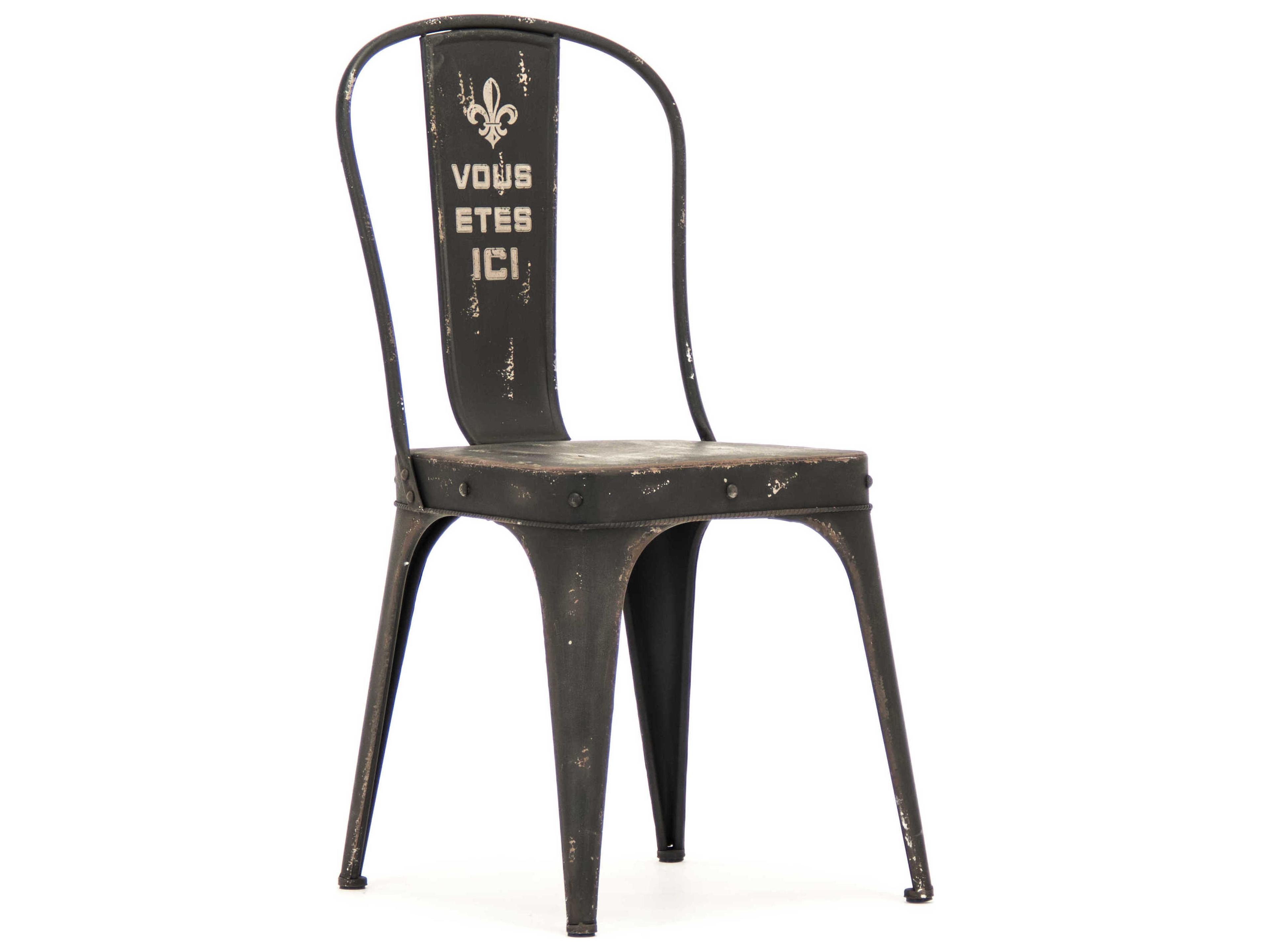 Black Side Dining Chair