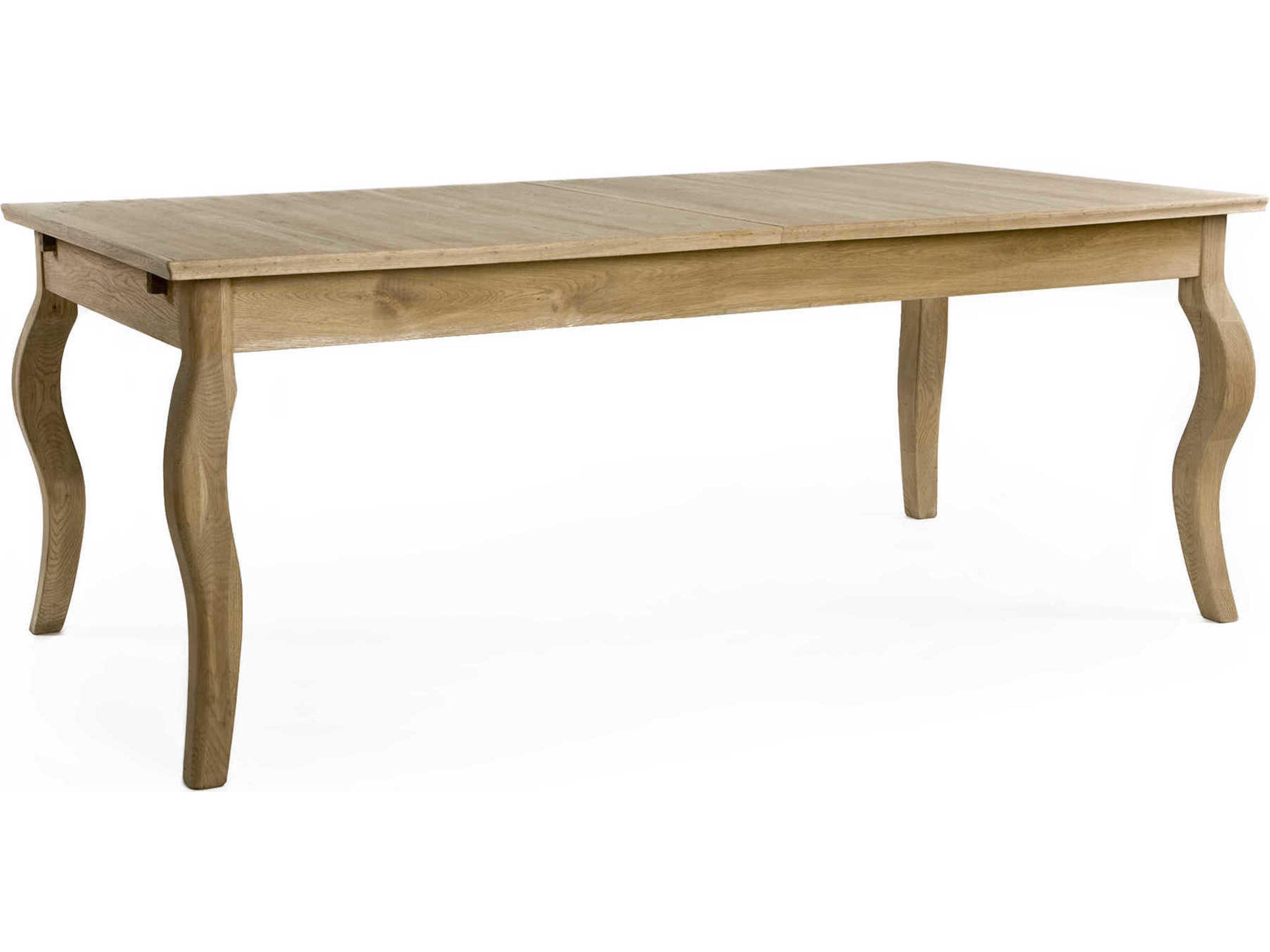 Rectangular Wood Natural Dining Table