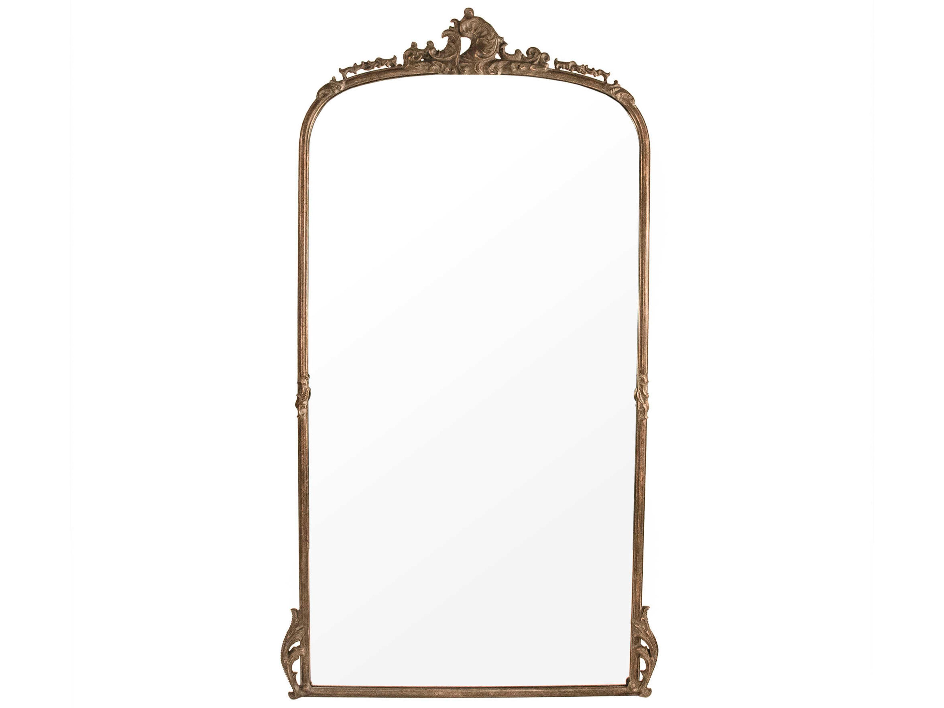 Godric Antique Gold Floor Mirror