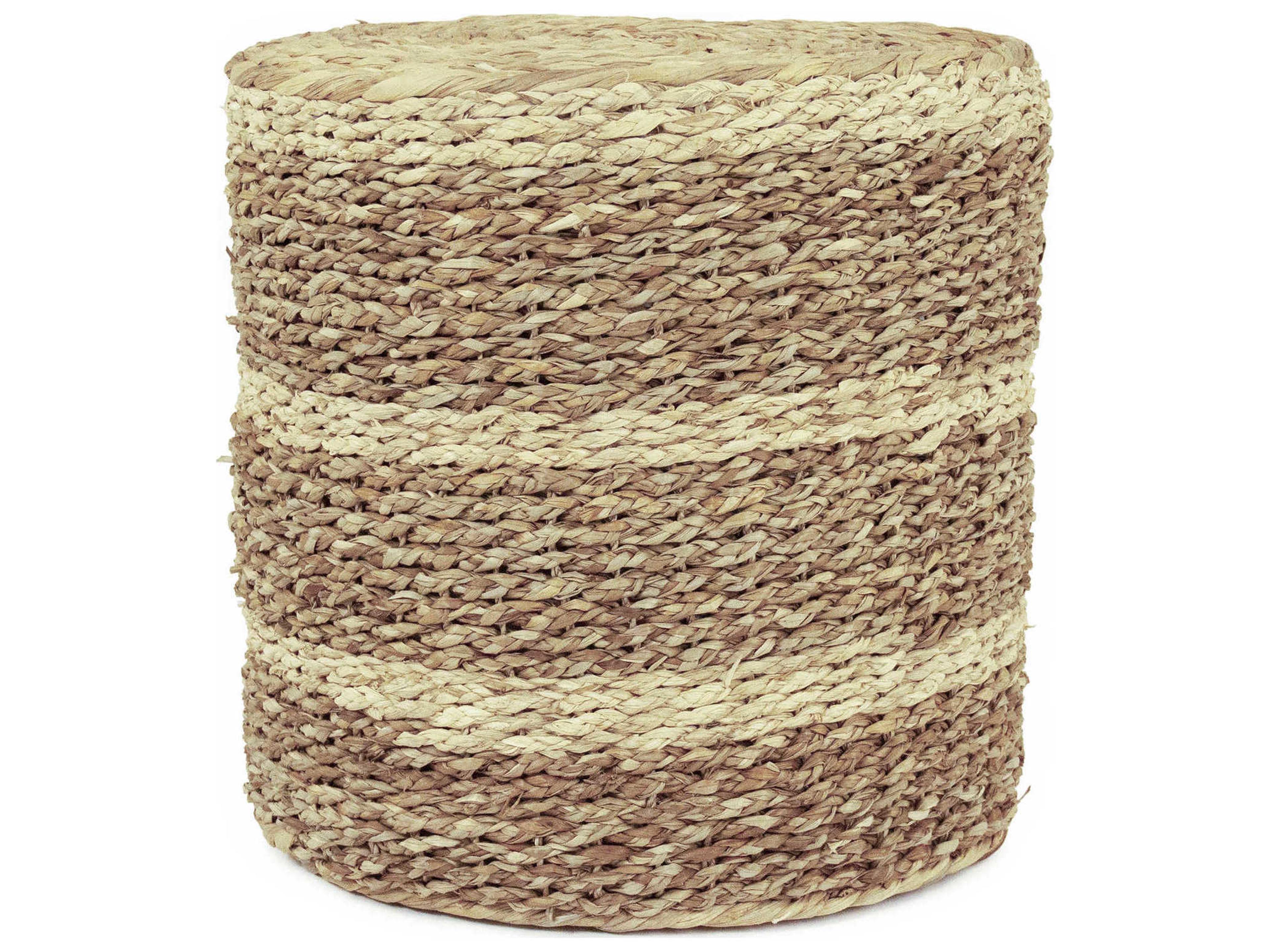 Light Dark Brown Ottoman