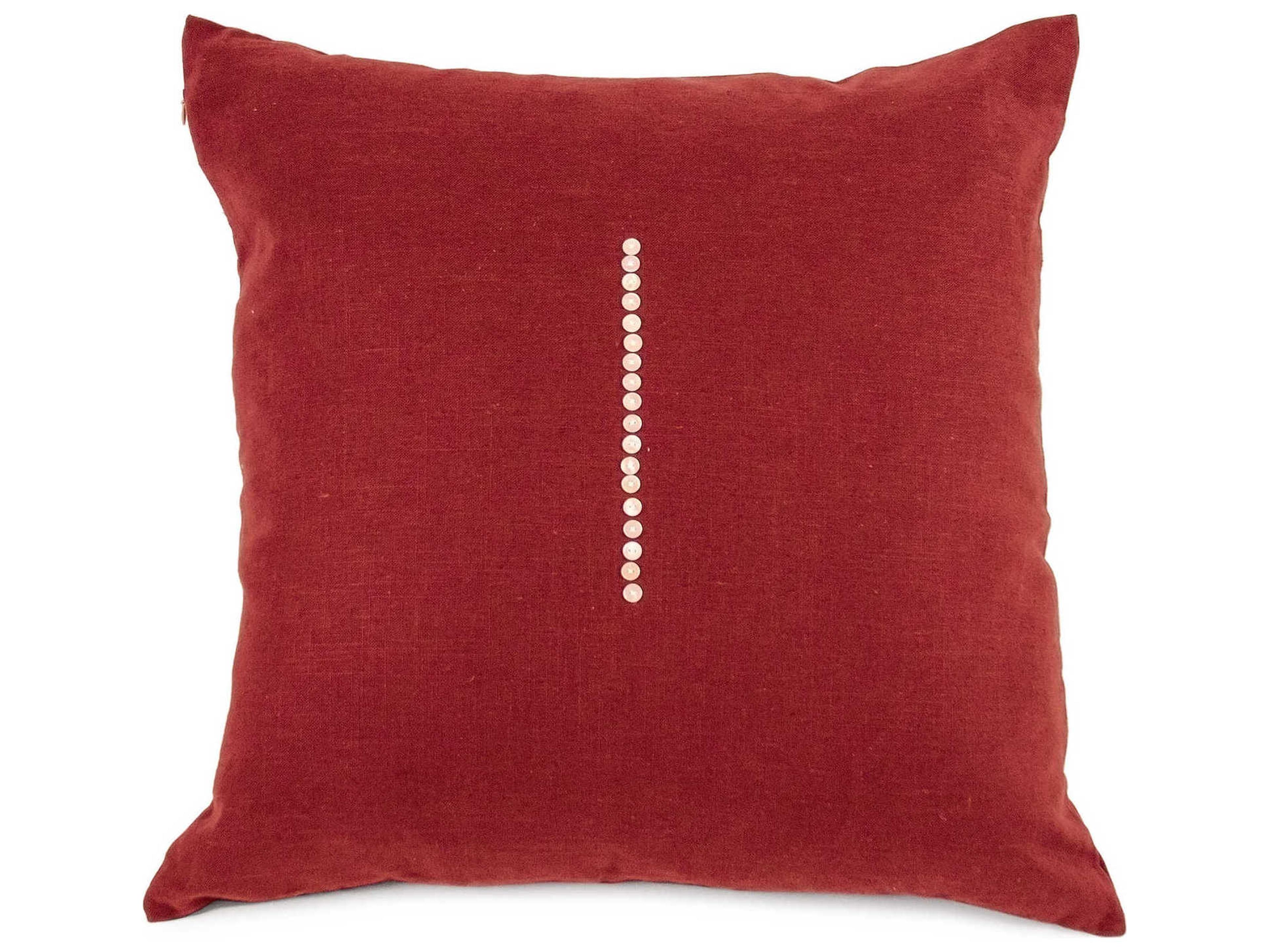 Deep Red 24" x 24" Pillow