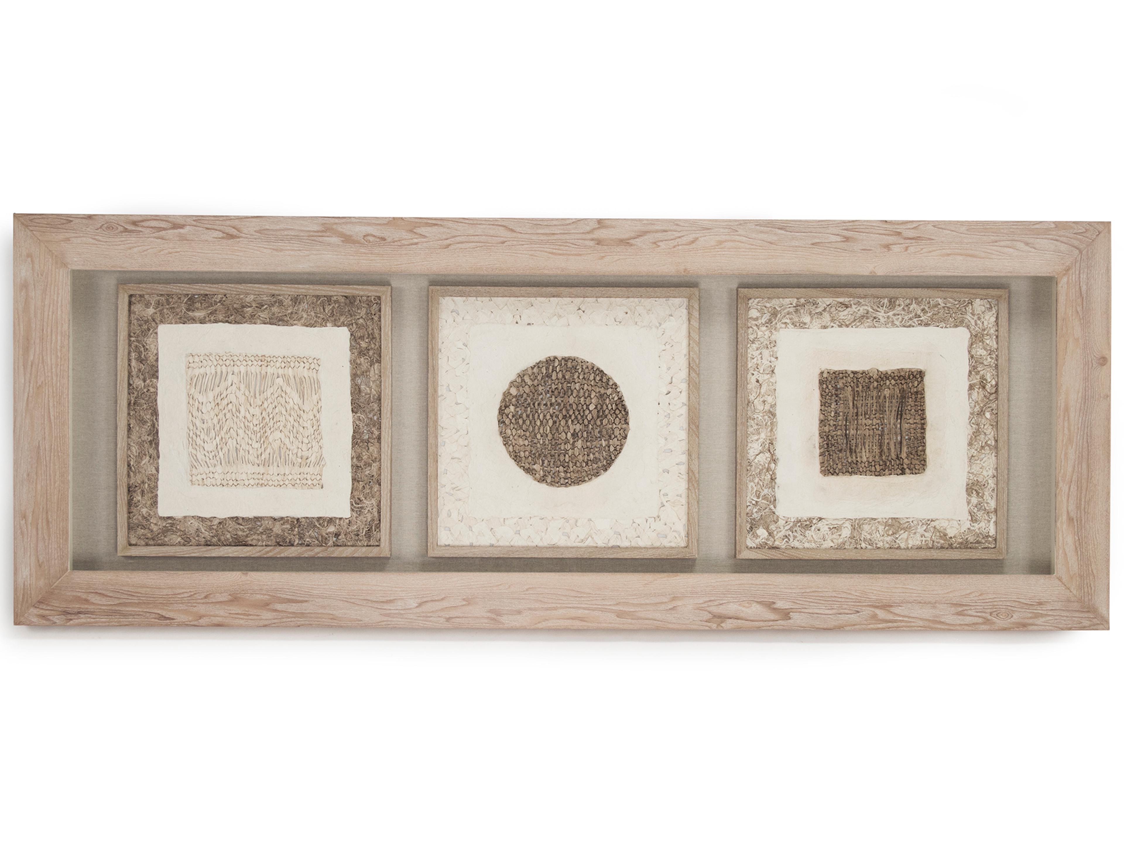 Zentique Assorted Patterns Abstract Paper Shadow Box