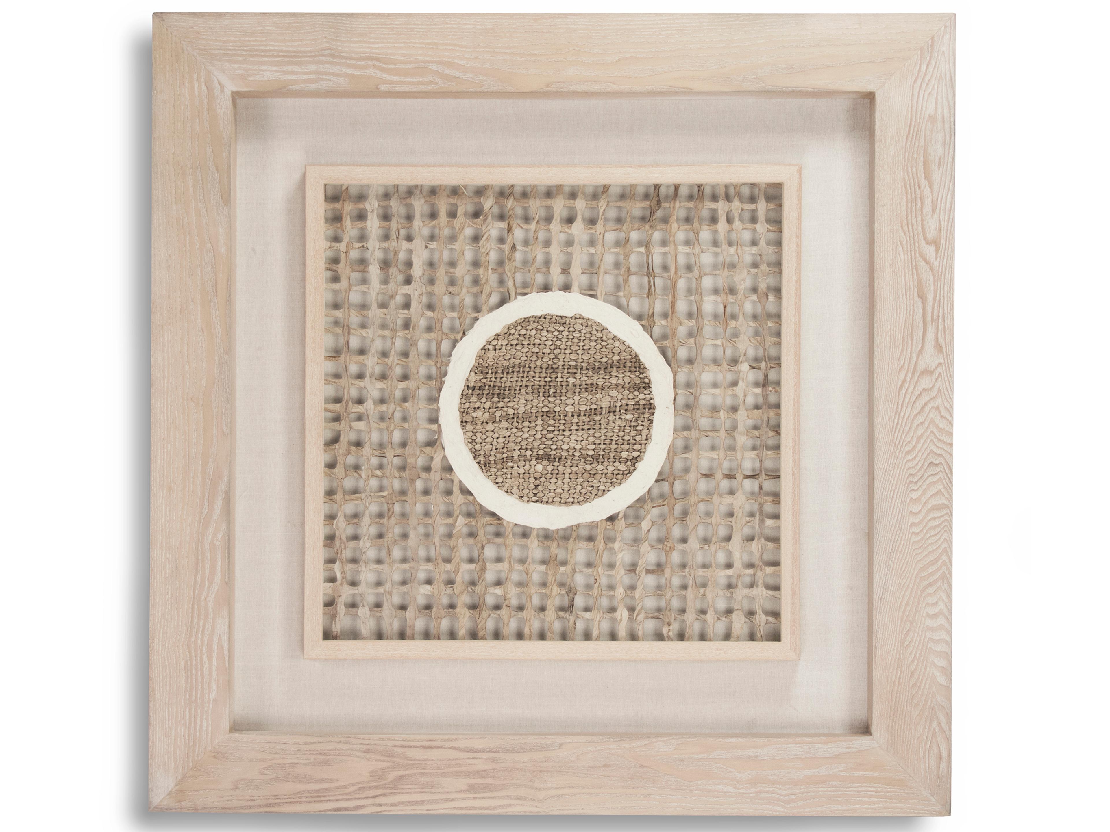 Zentique Geometrical Round Abstract Paper Shadow Box