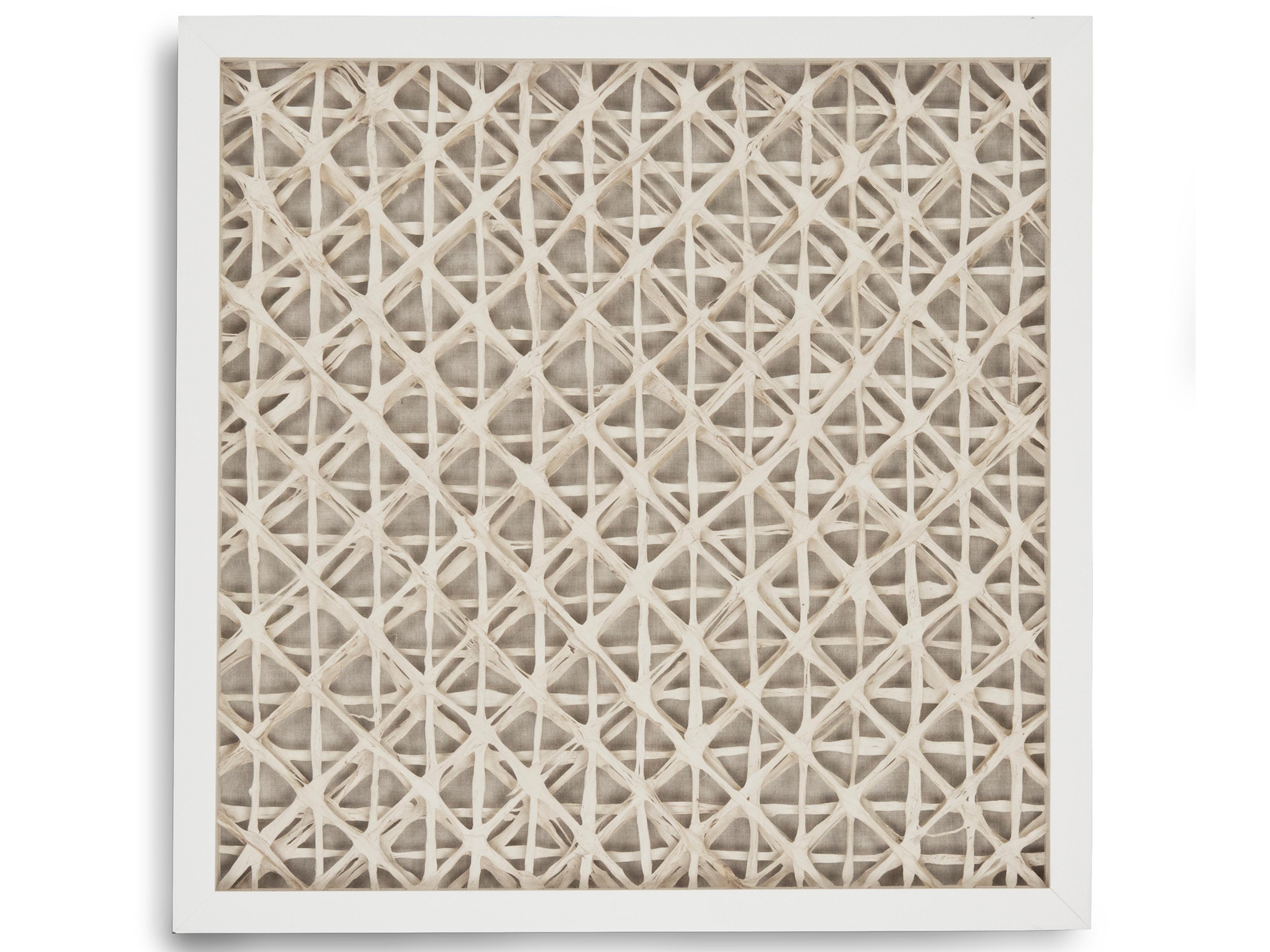 Zentique Diagonal Lines Abstract Paper Shadow Box