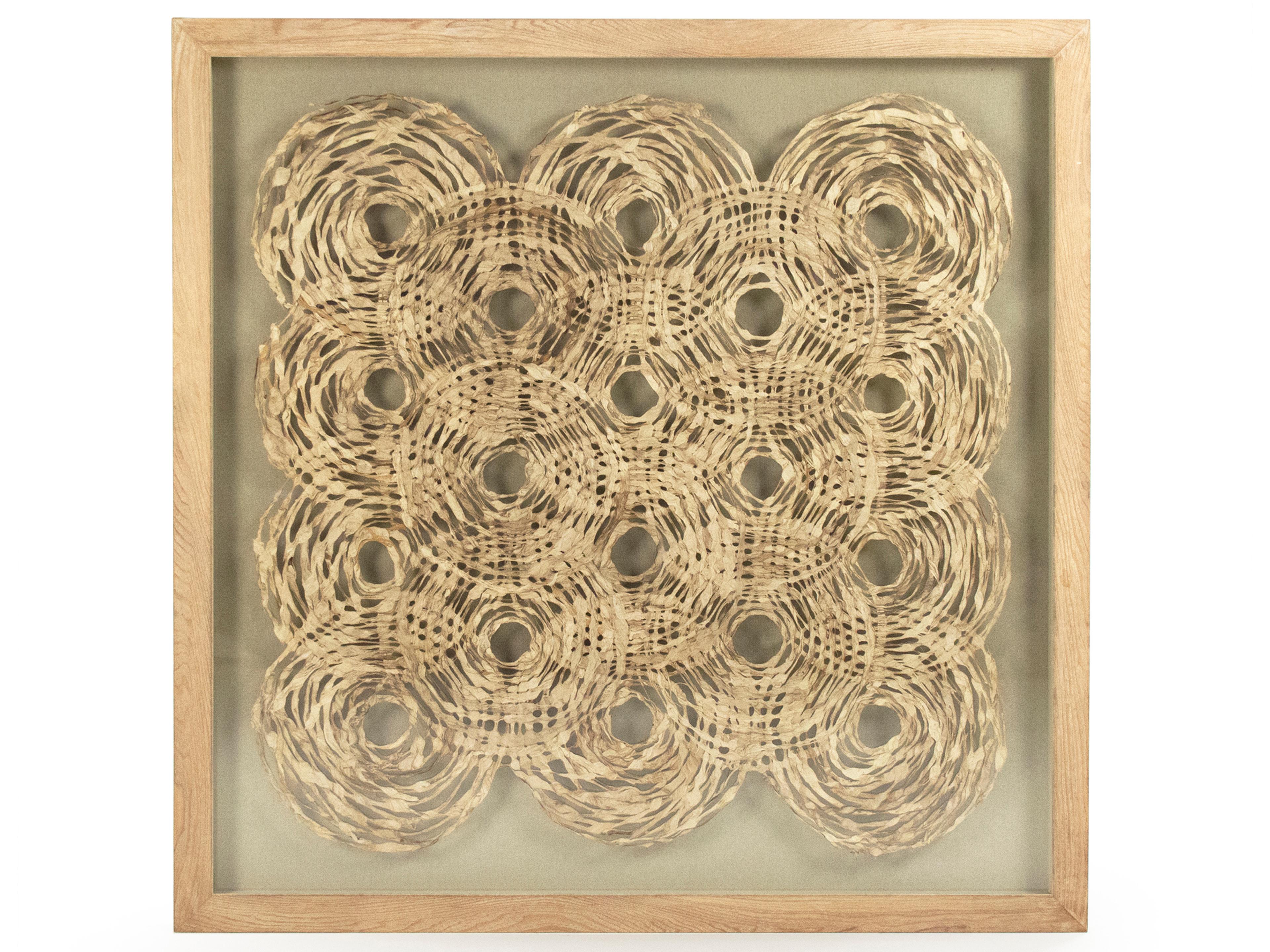 Overlapping Circle Abstract Paper Shadow Box