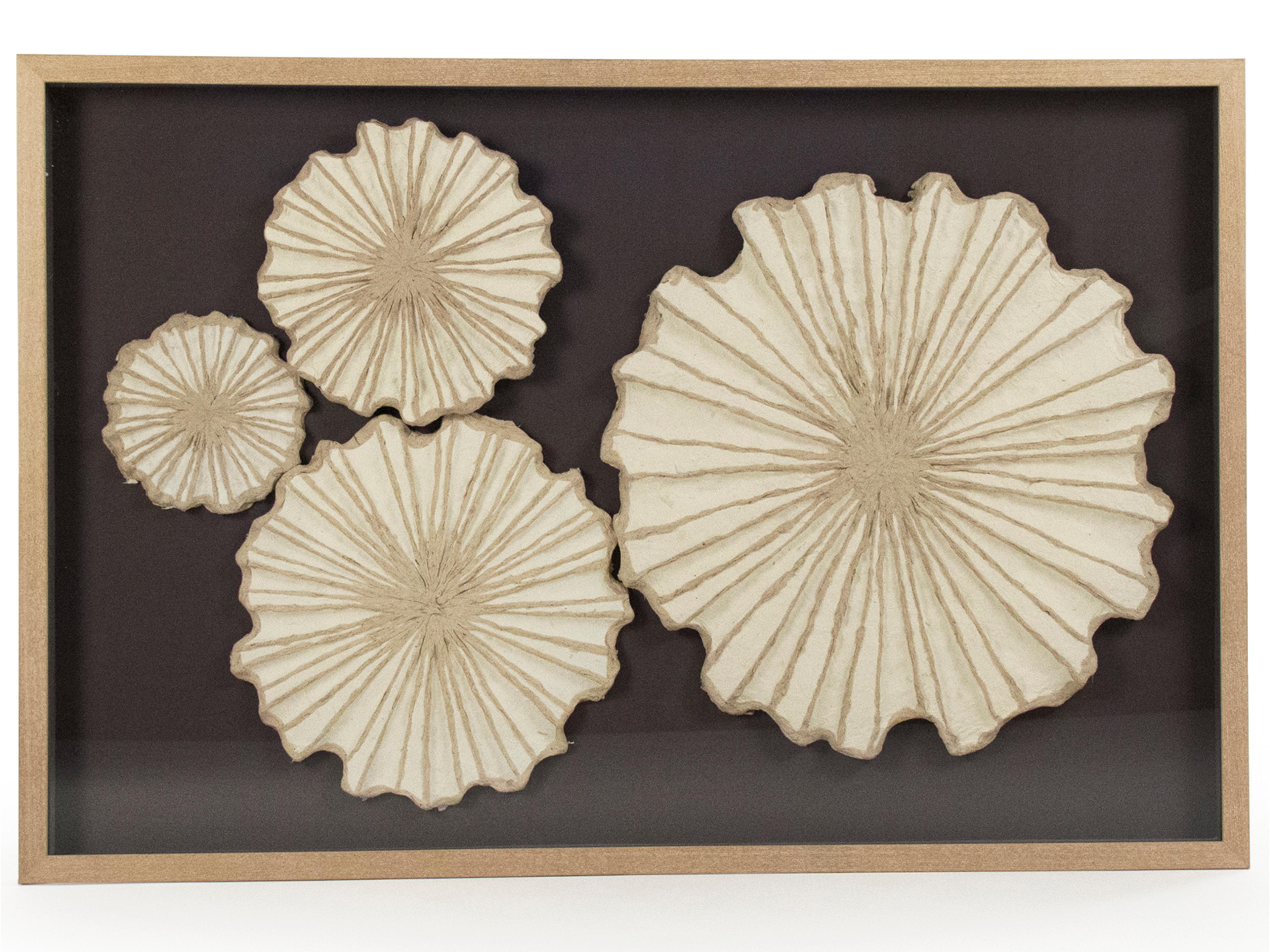 Zentique Abstract Paper Shadow Box