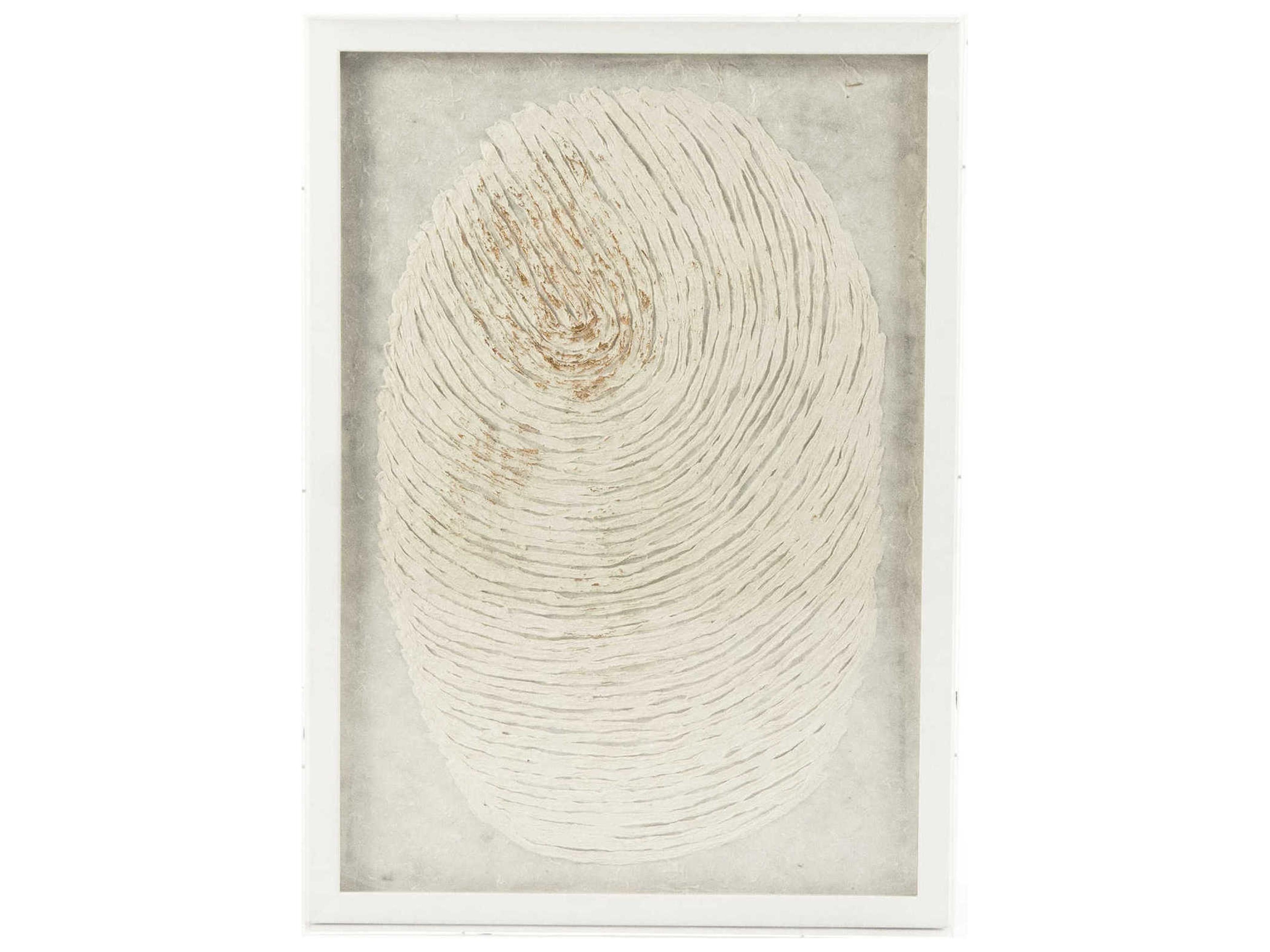 Zentique Abstract Fingerprint Shadow Box