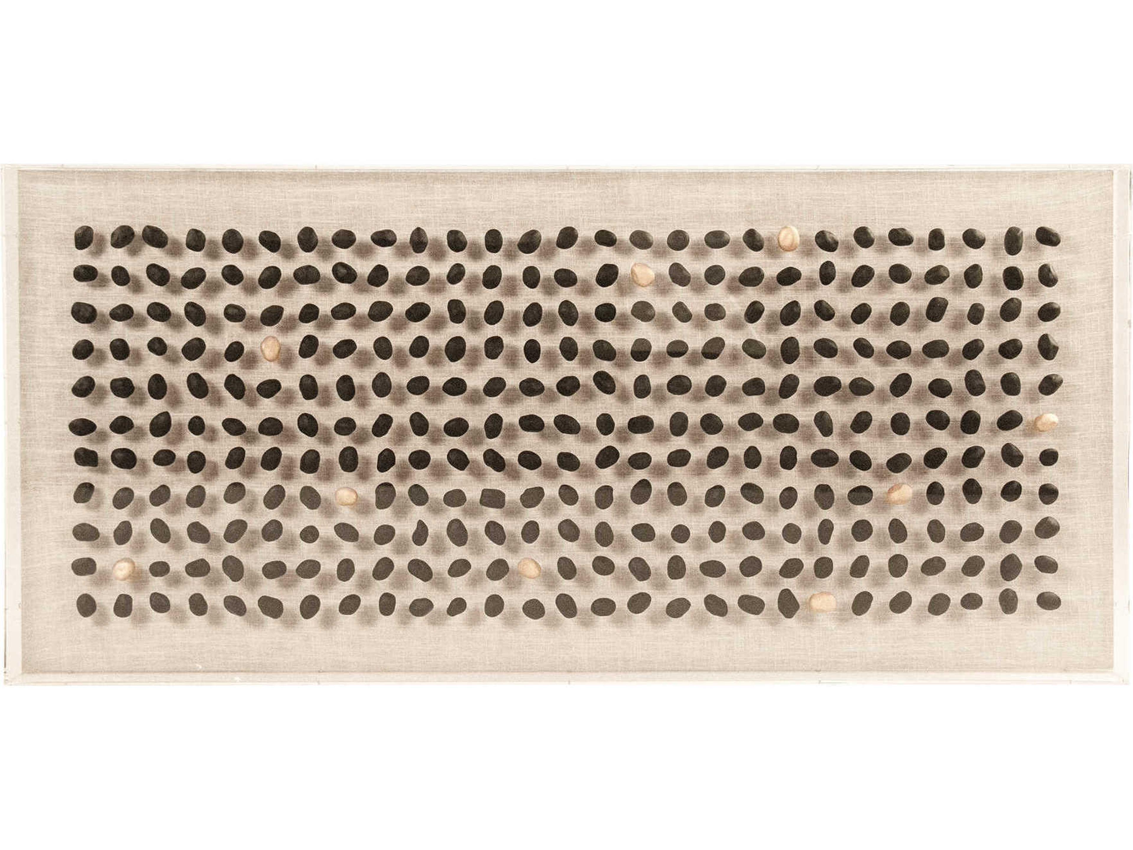 Gold / Black Stone Shadow Box