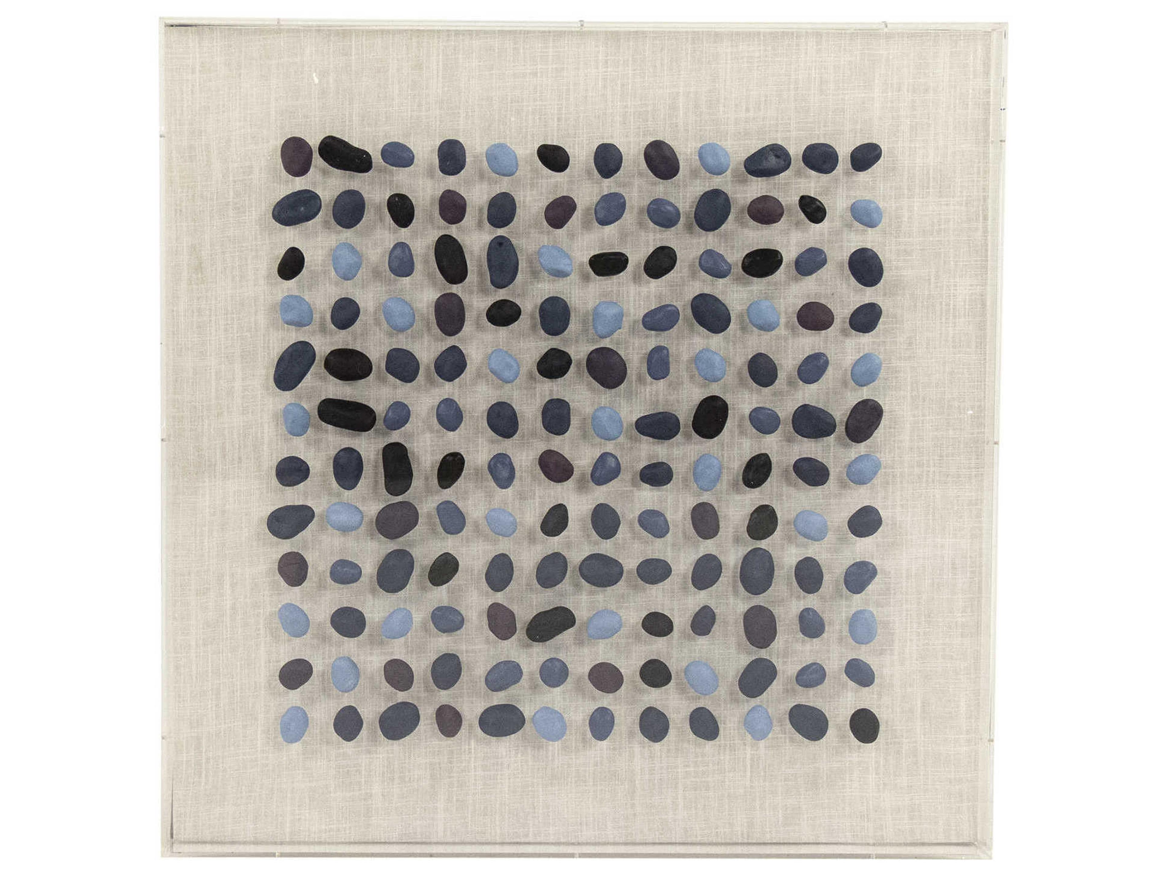 Blue Stone Shadow Box