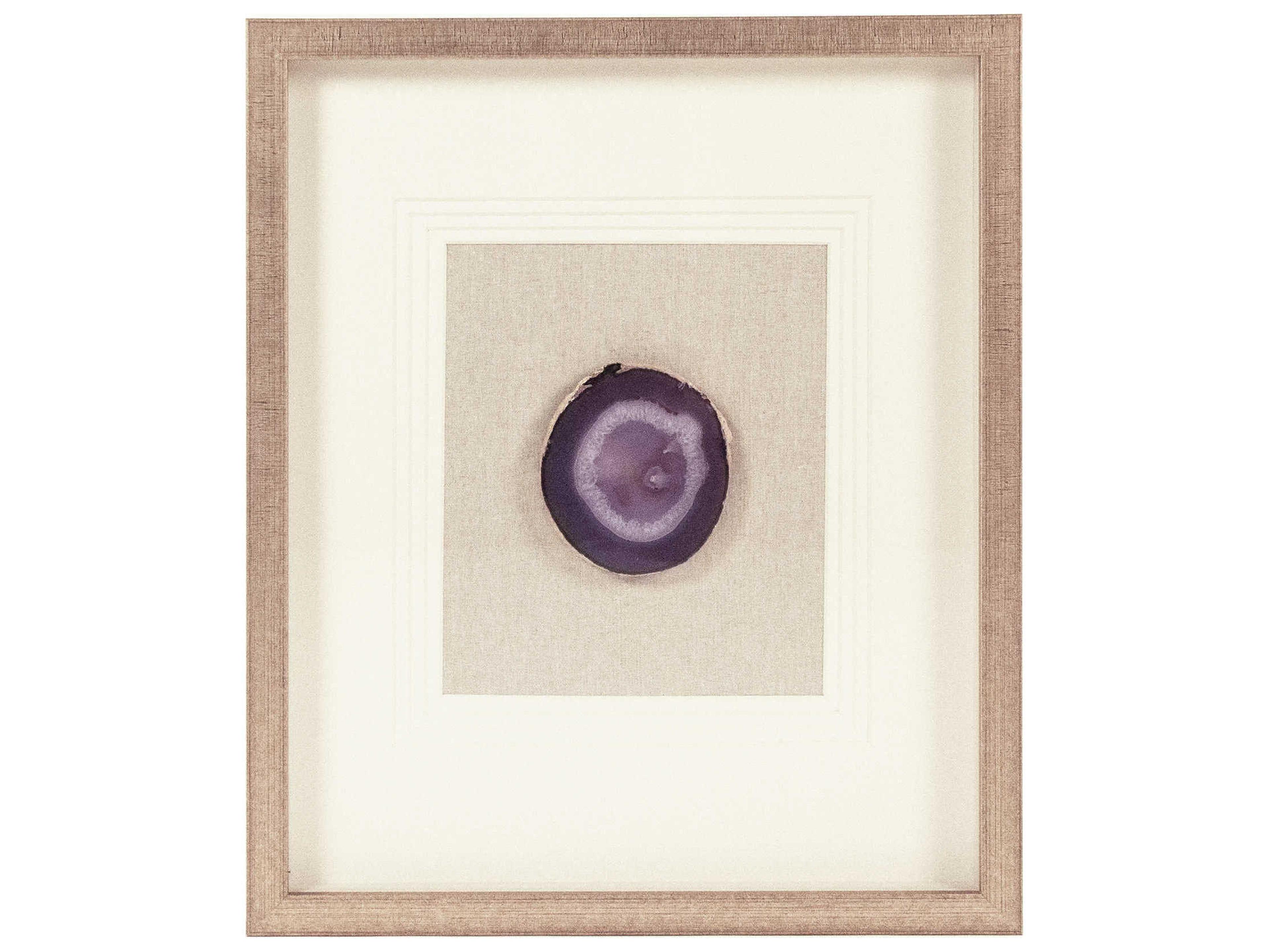 Purple Geode Shadow Box