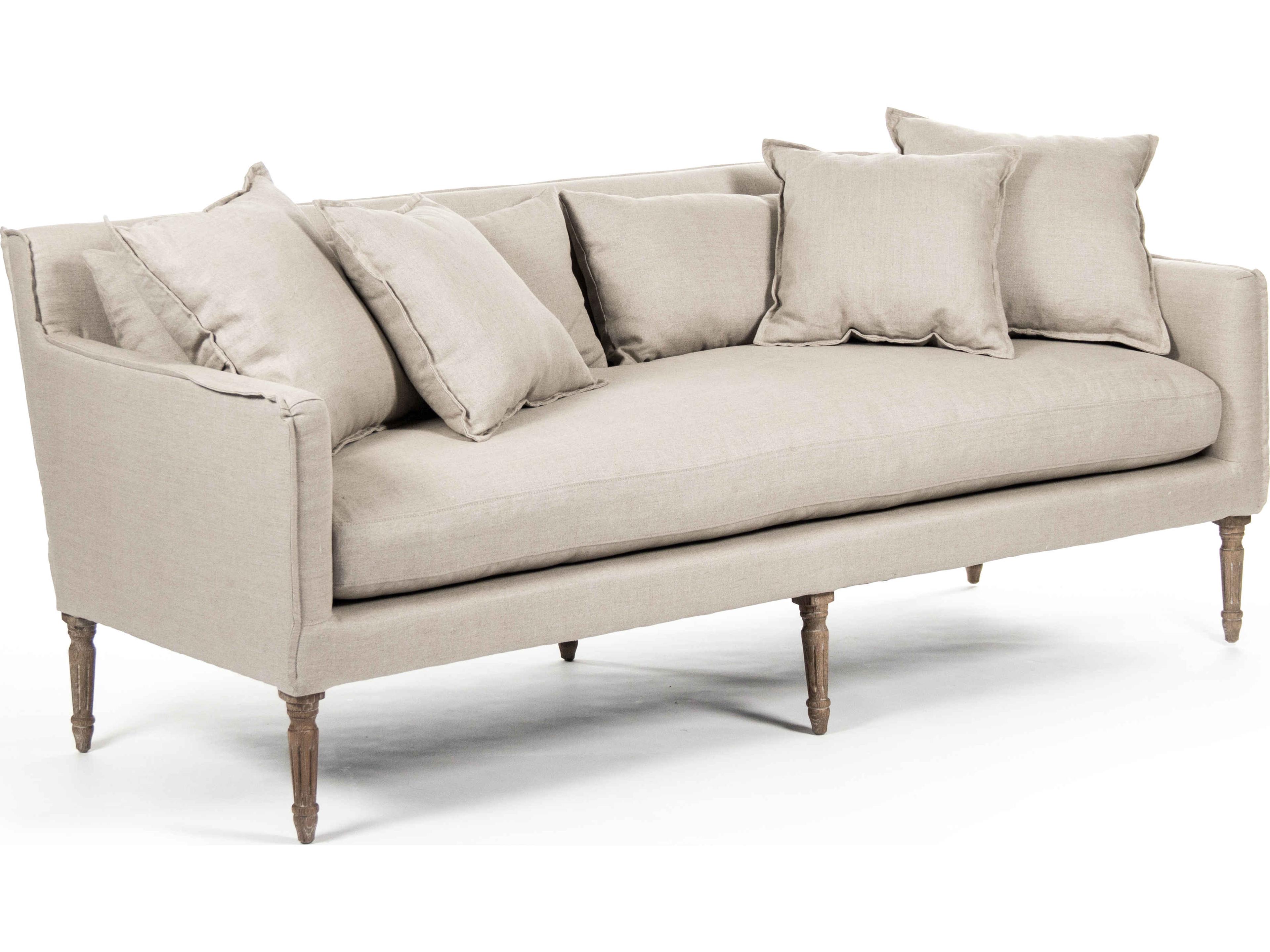 Zentique Beige Upholstered Sofa
