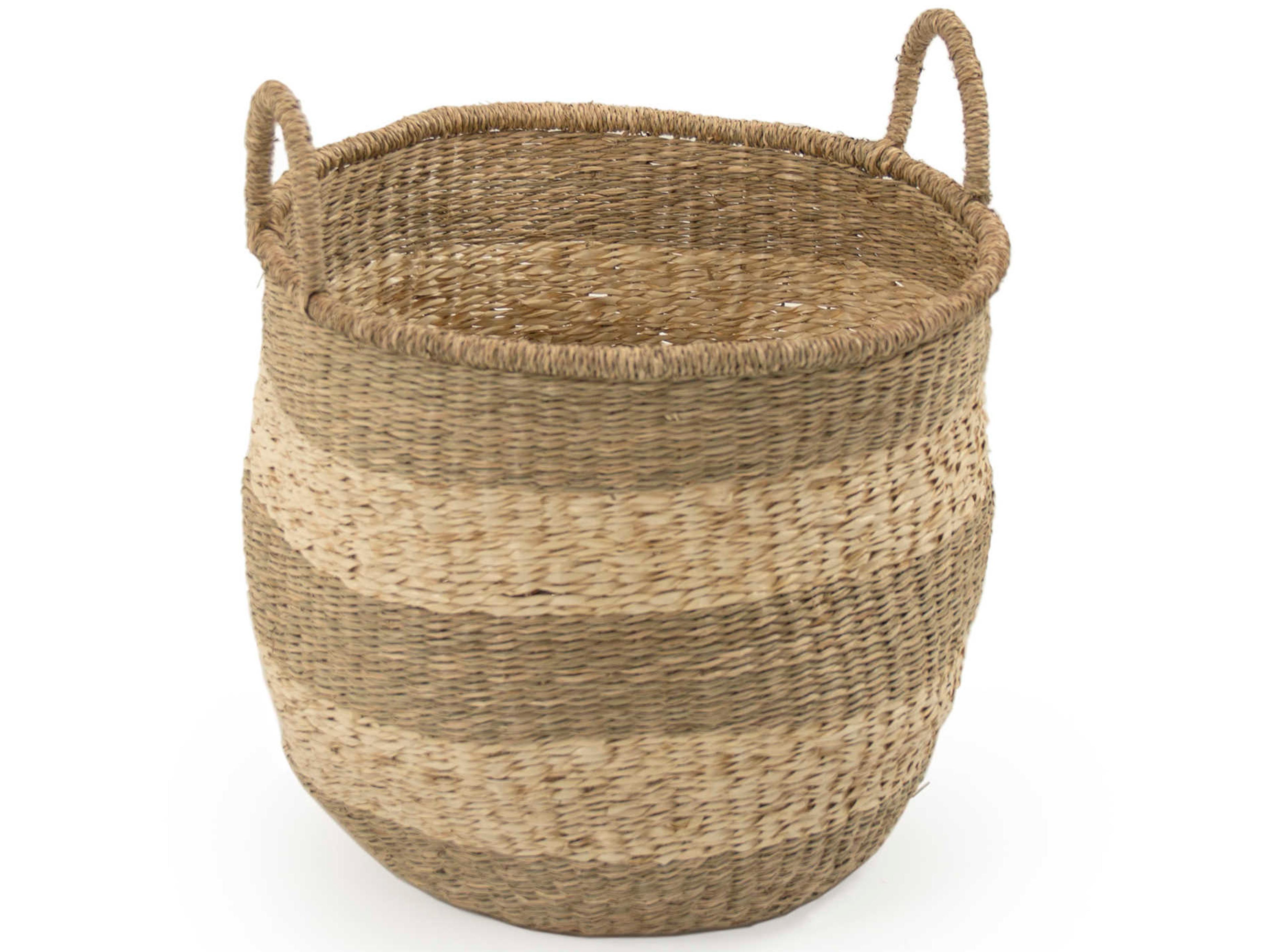 Brown 18" Rounded Basket