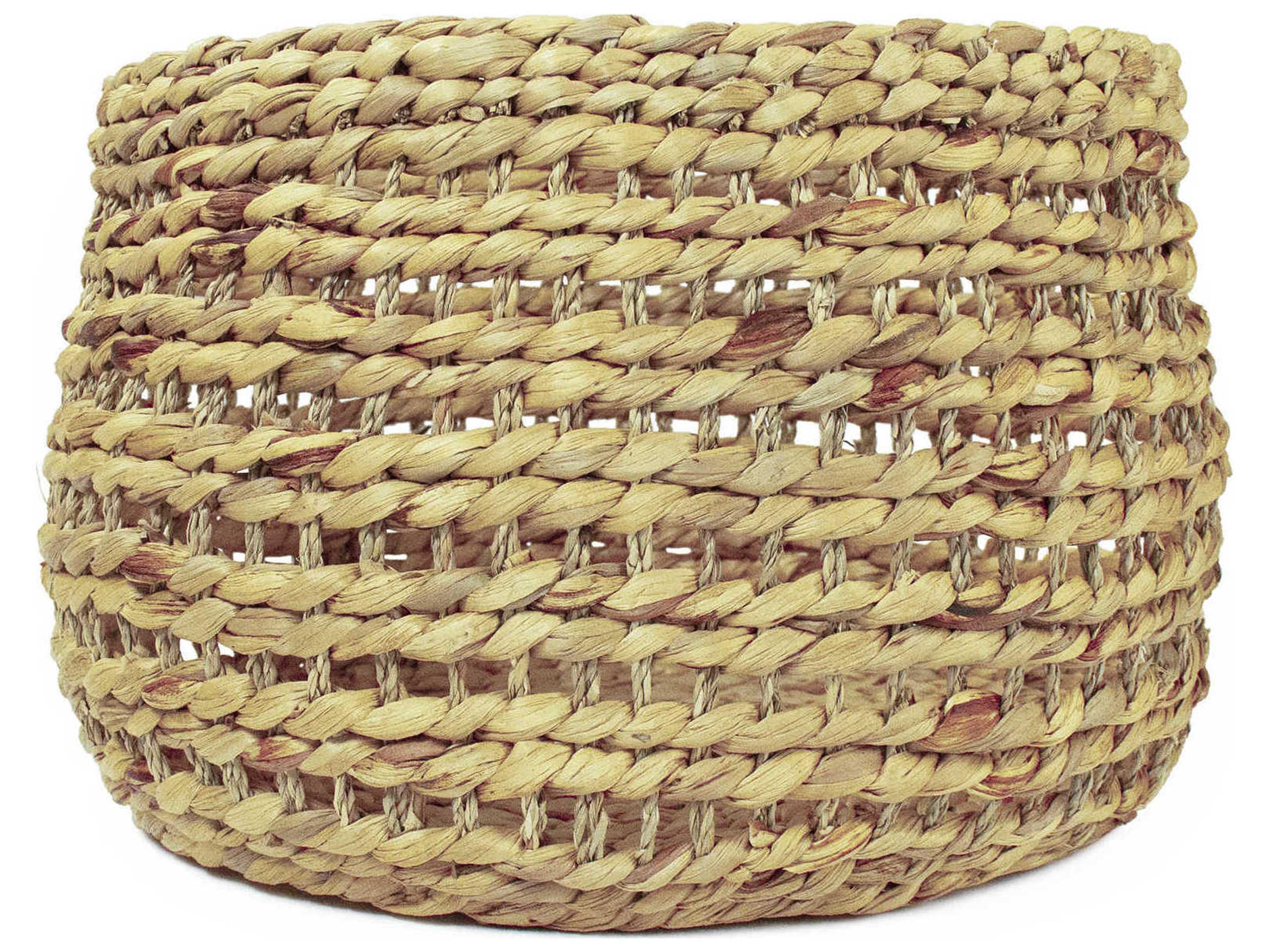 Zentique Brown 16" Woven Basket