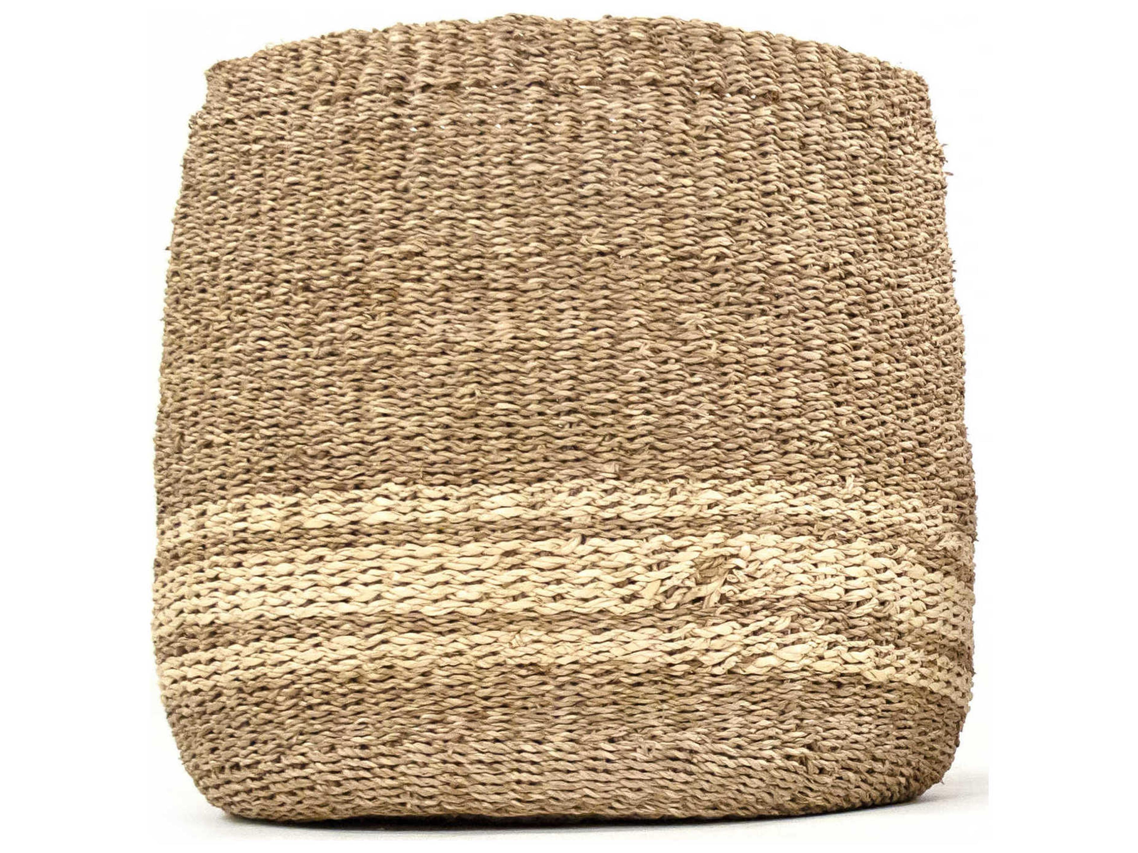 Brown / Beige 18" Woven Basket